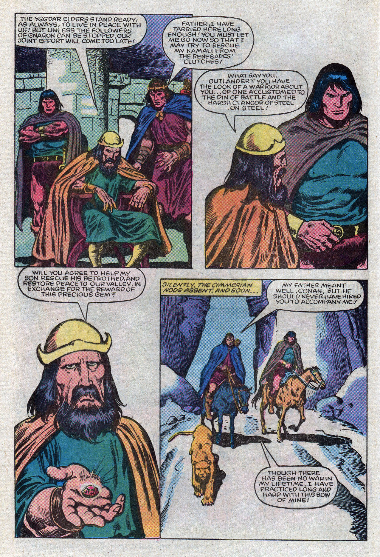 Read online Conan the Barbarian (1970) comic -  Issue #151 - 16