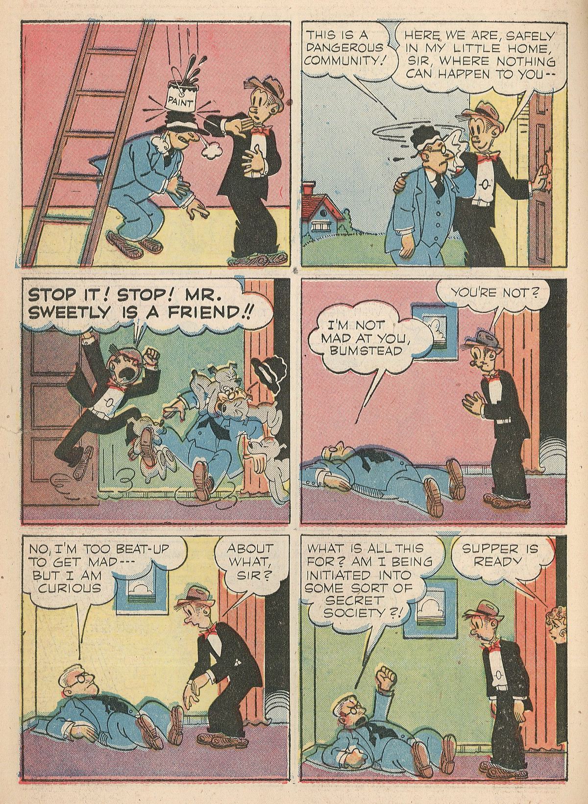 Read online Blondie Comics (1947) comic -  Issue #11 - 8
