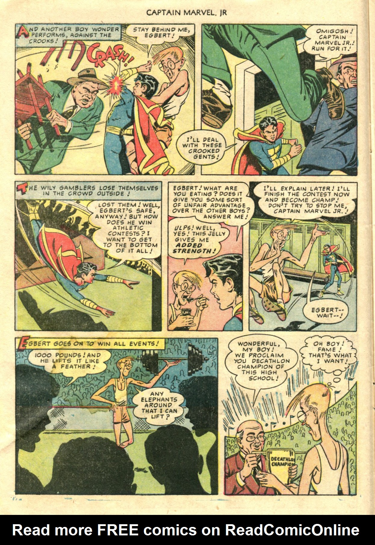 Read online Captain Marvel, Jr. comic -  Issue #85 - 19
