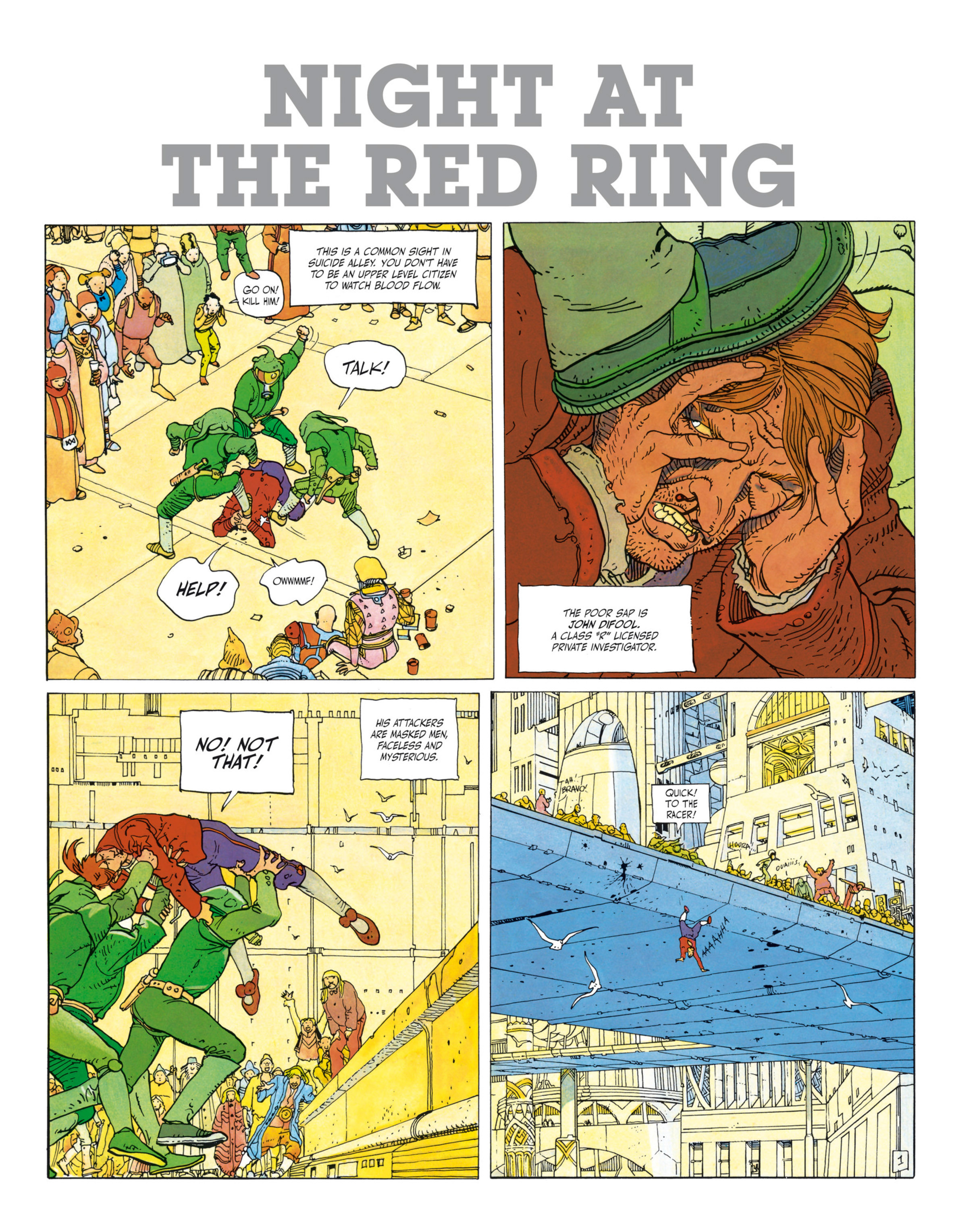 Read online The Incal comic -  Issue # TPB 1 - 5