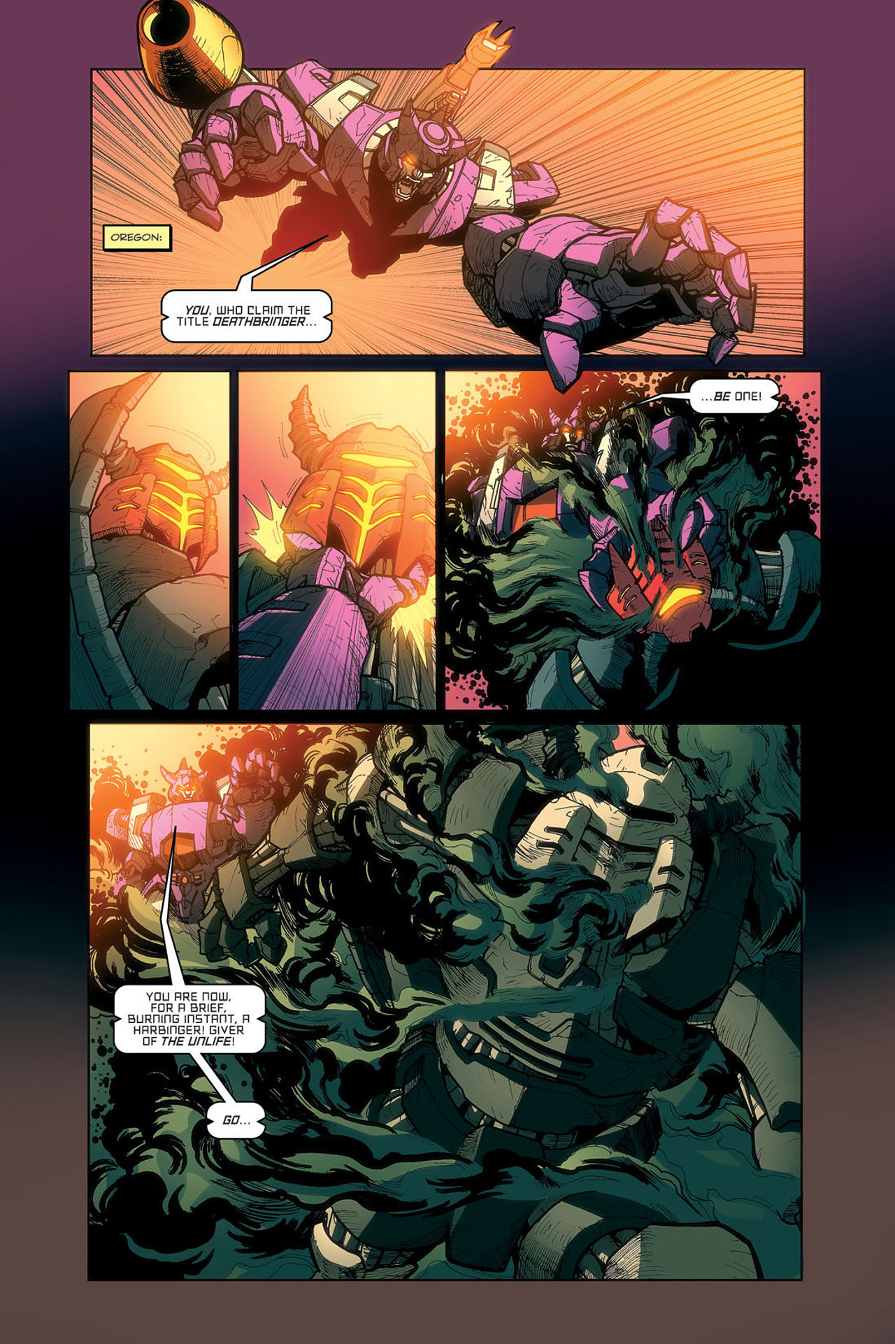 Read online The Transformers: Devastation comic -  Issue #6 - 16