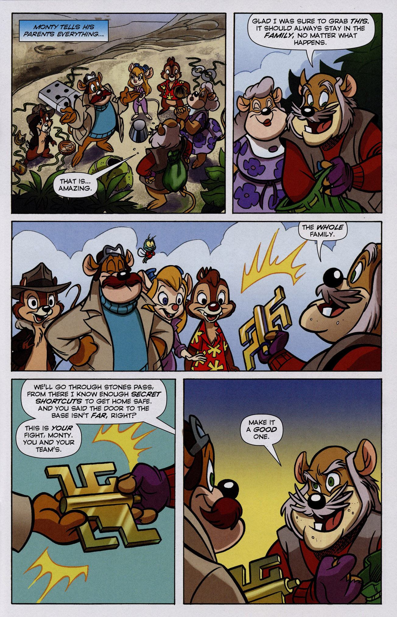 Read online Chip 'N' Dale Rescue Rangers comic -  Issue #4 - 14