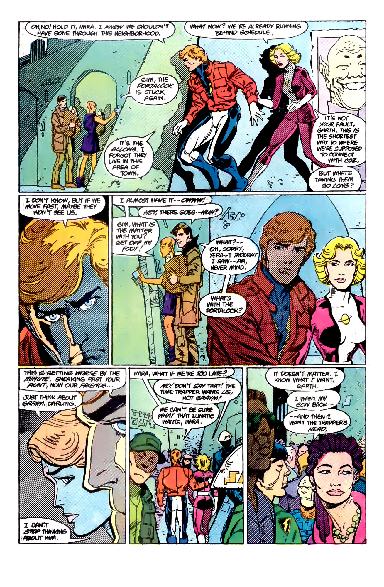 Read online Legionnaires 3 comic -  Issue #2 - 7