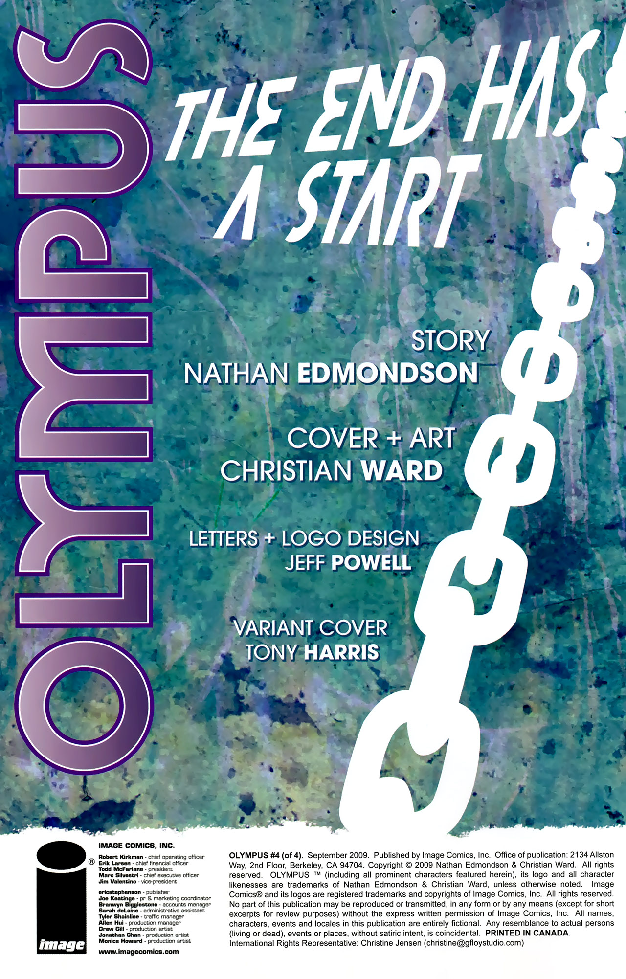 Read online Olympus (2009) comic -  Issue #4 - 2