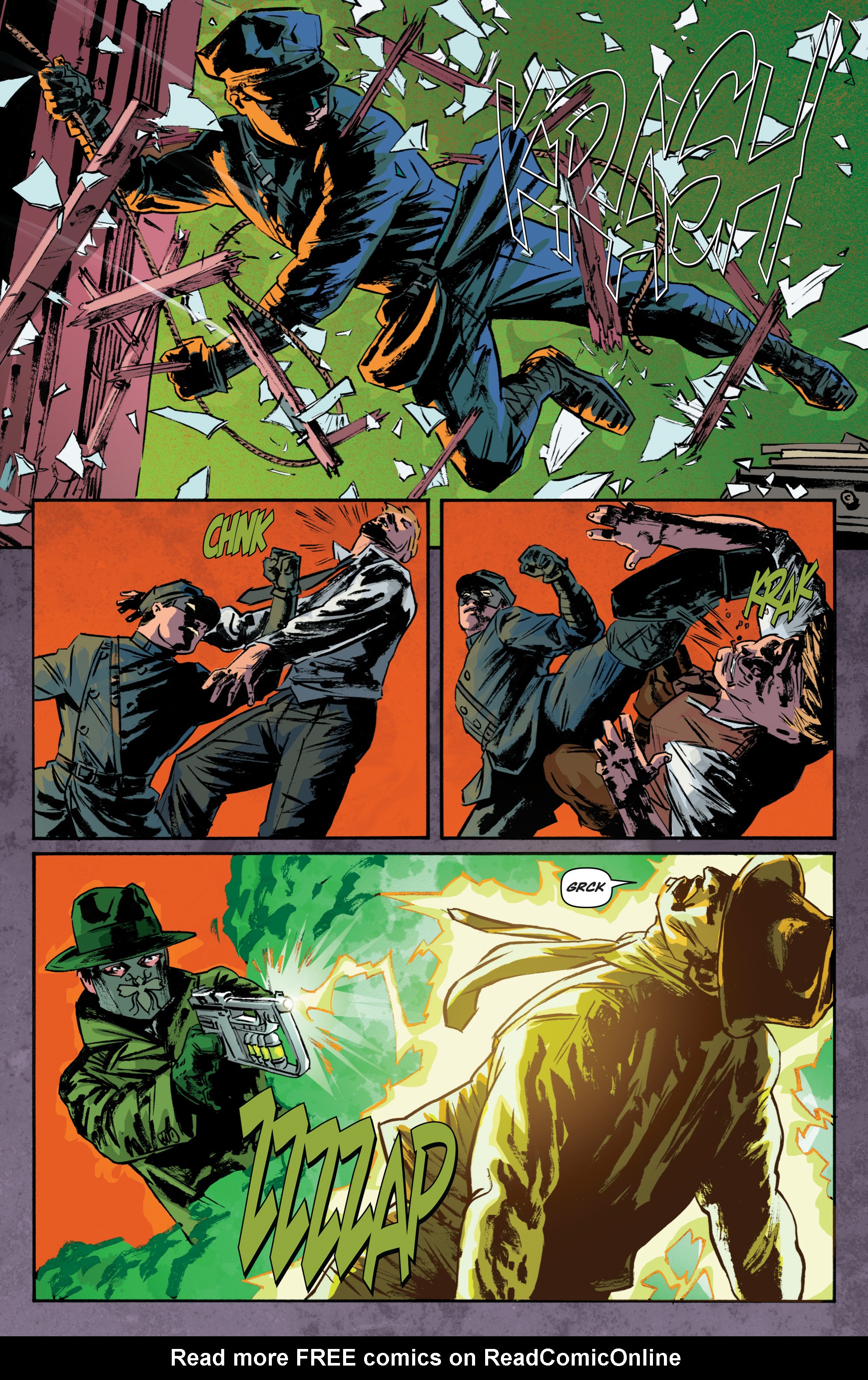 Read online Green Hornet: Year One comic -  Issue #8 - 22