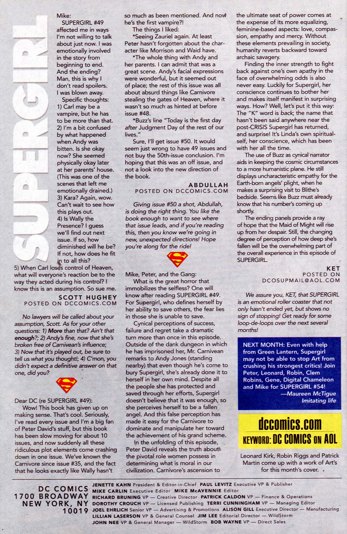 Read online Supergirl (1996) comic -  Issue #53 - 24