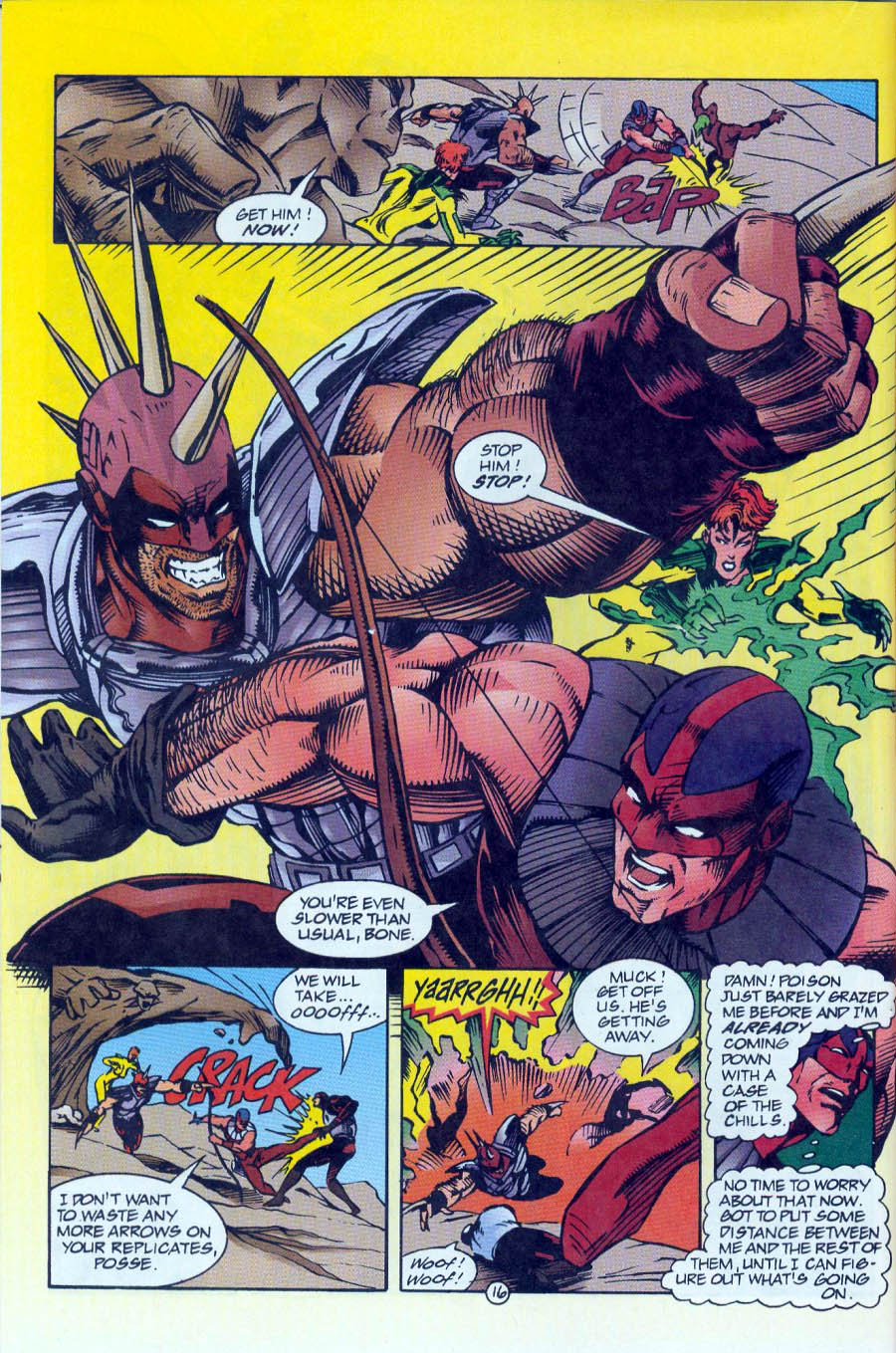 Read online Ex-Mutants comic -  Issue #16 - 16
