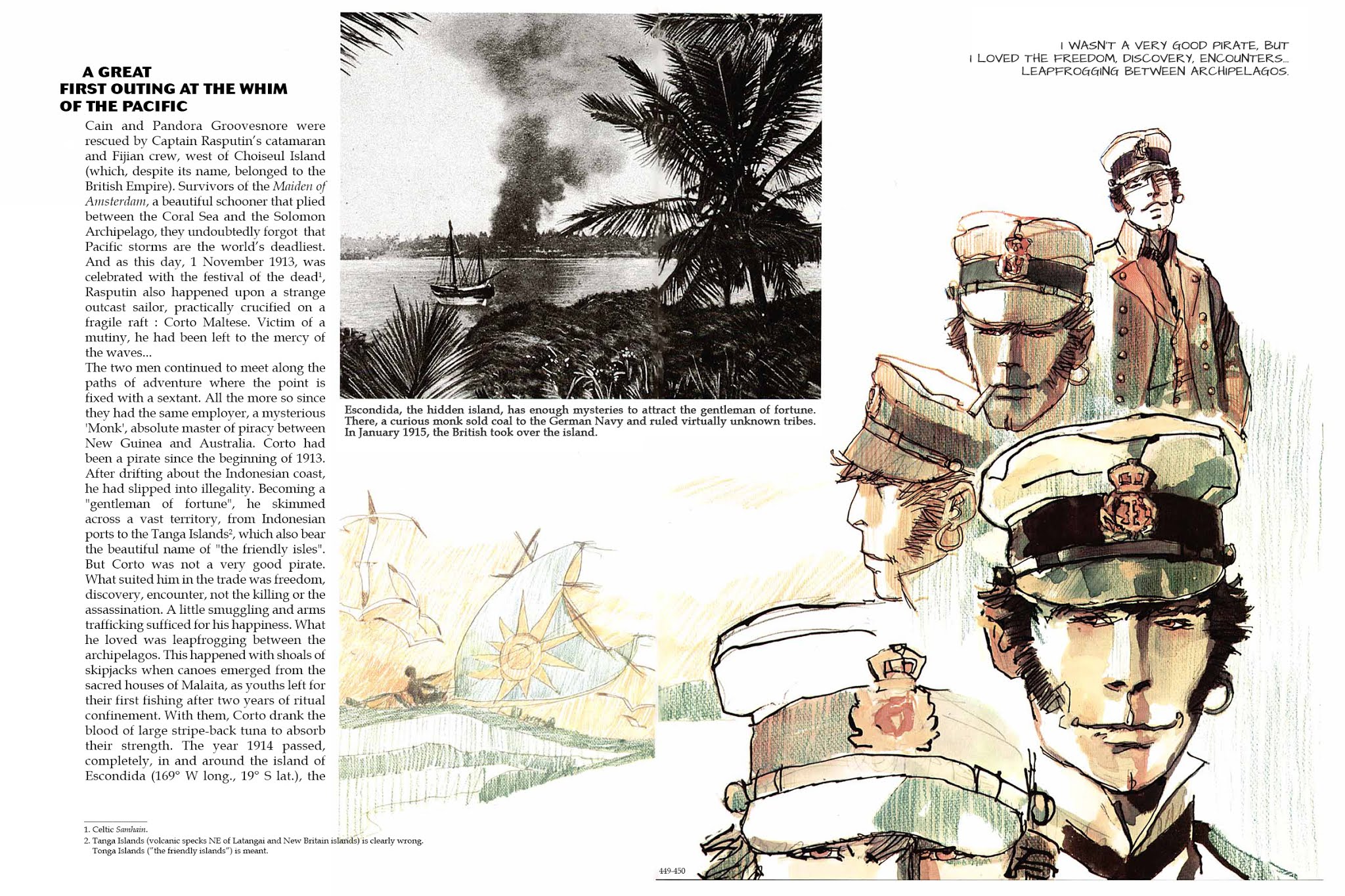 Read online Corto Maltese comic -  Issue # TPB 2 (Part 5) - 1