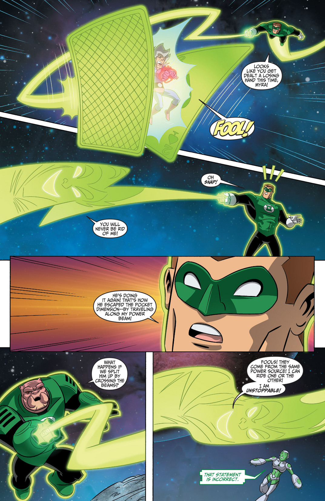 Read online Green Lantern: The Animated Series comic -  Issue #9 - 19