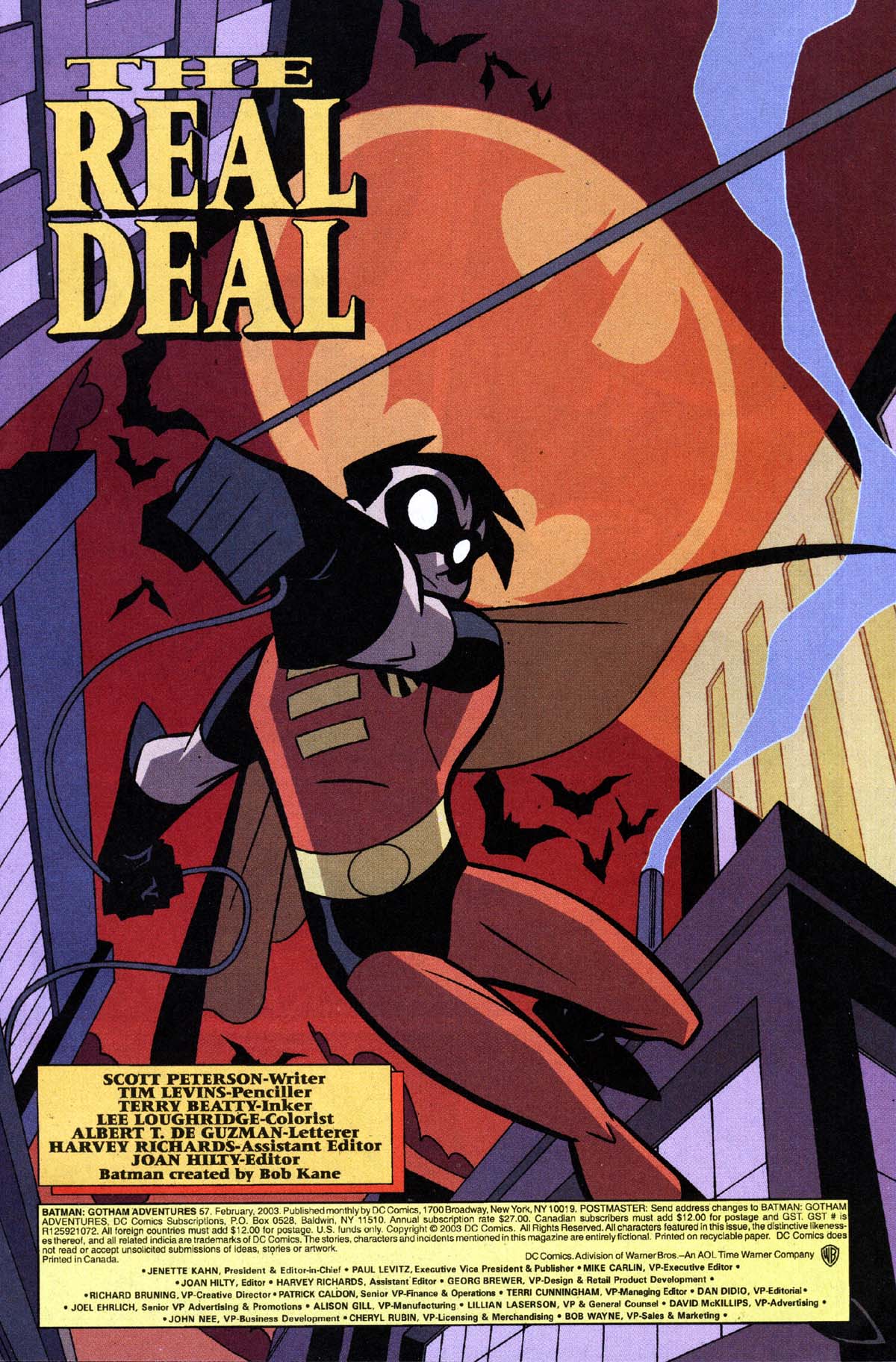 Read online Batman: Gotham Adventures comic -  Issue #57 - 2