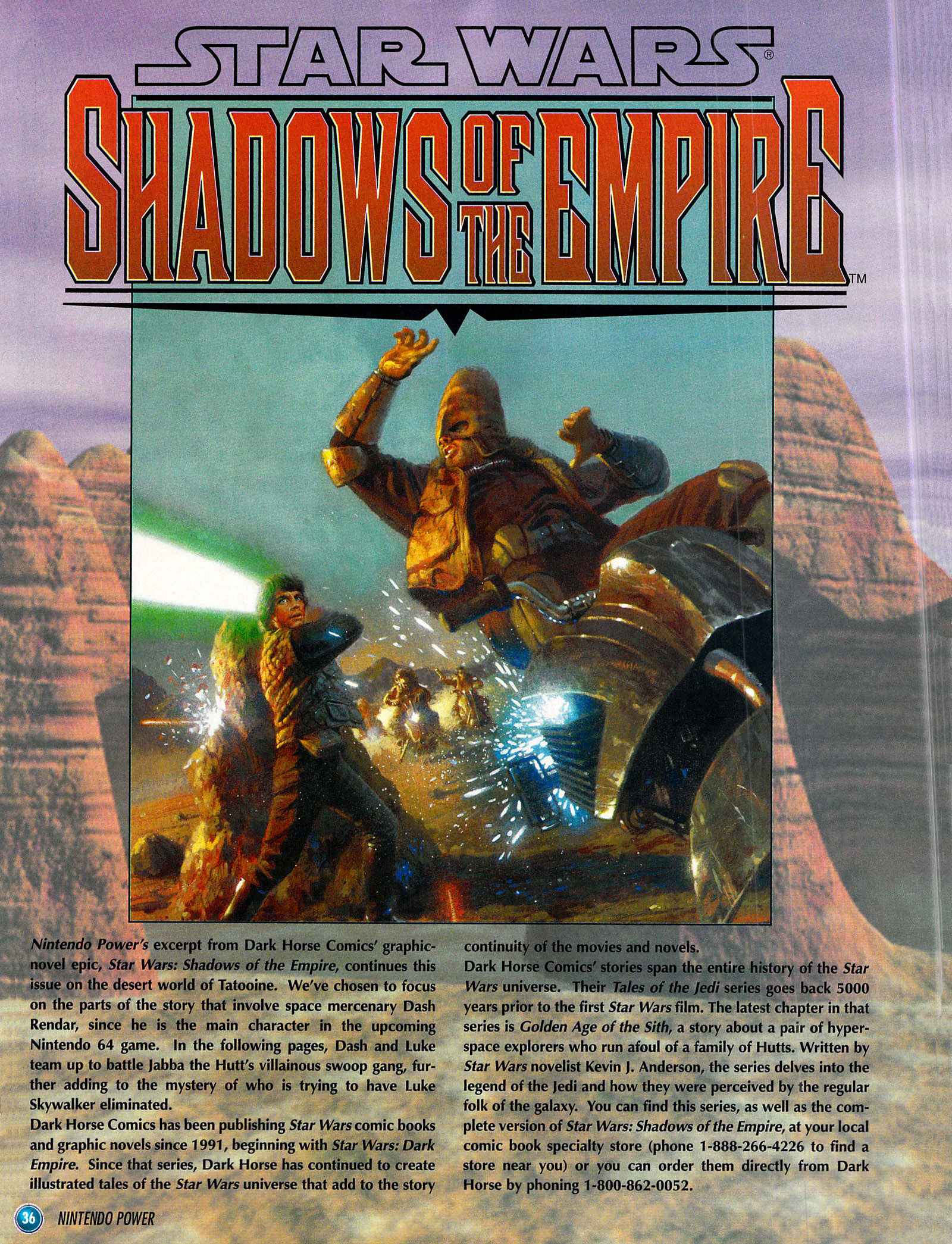 Read online Nintendo Power comic -  Issue #90 - 36