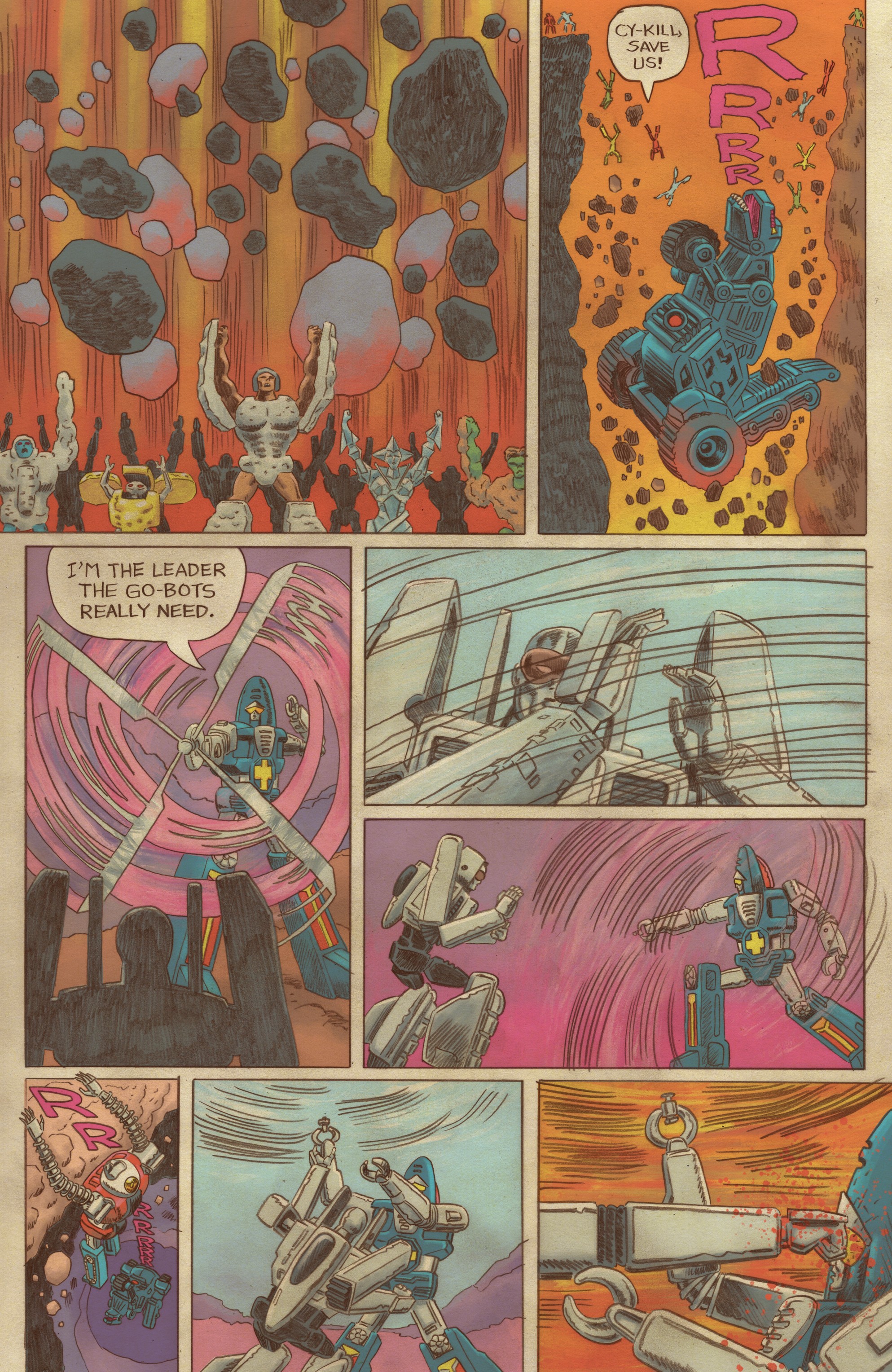 Read online Go-Bots comic -  Issue #4 - 17