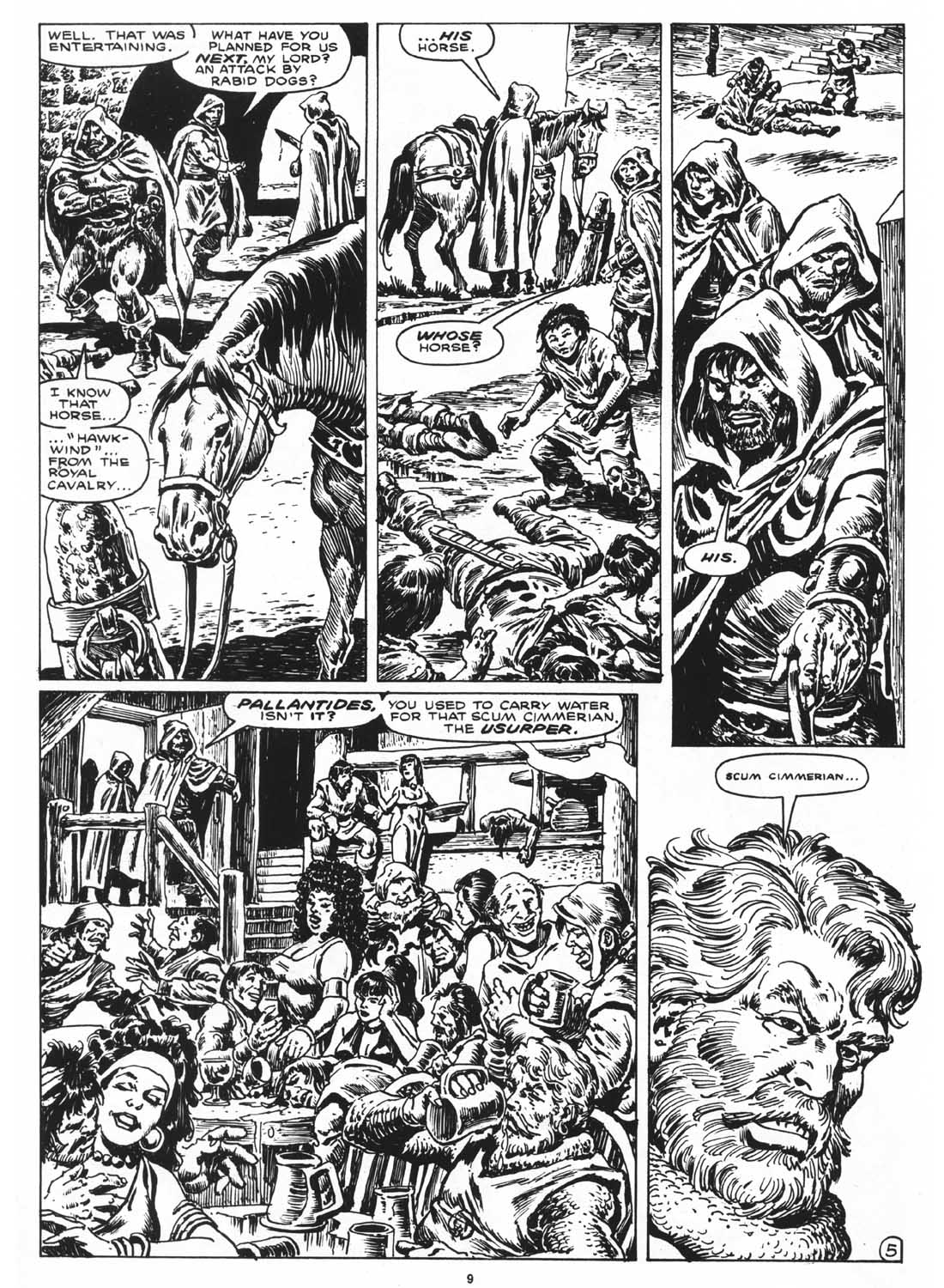 The Savage Sword Of Conan issue 169 - Page 11