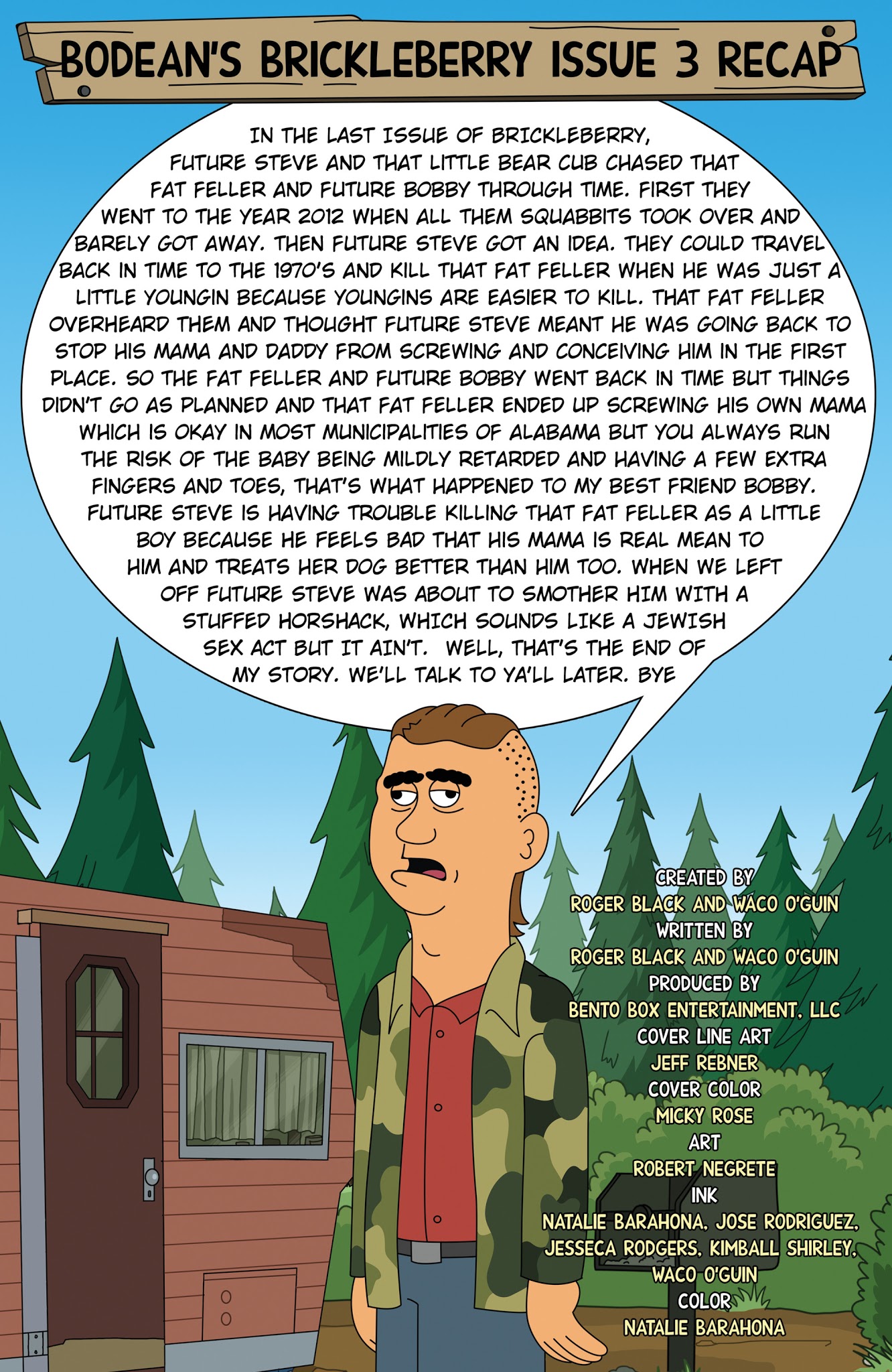 Read online Brickleberry comic -  Issue #4 - 2