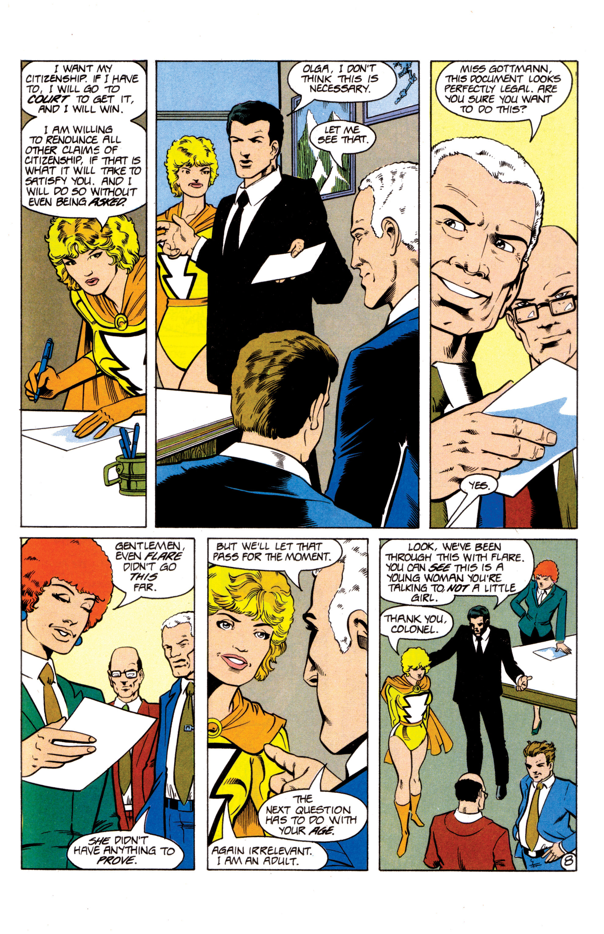 Read online Flare (1988) comic -  Issue #3 - 33