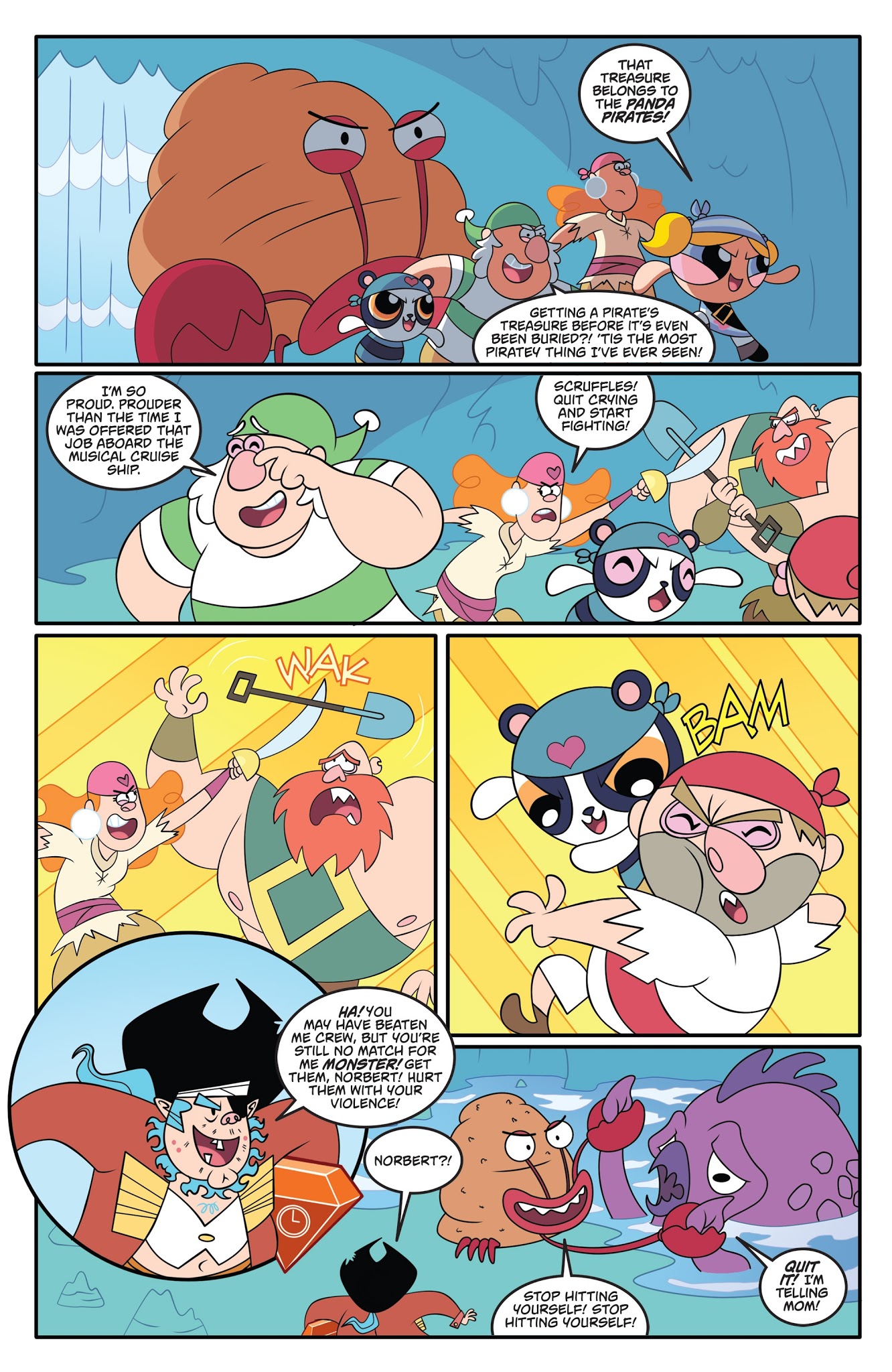 Read online Powerpuff Girls: The Time Tie comic -  Issue #2 - 19