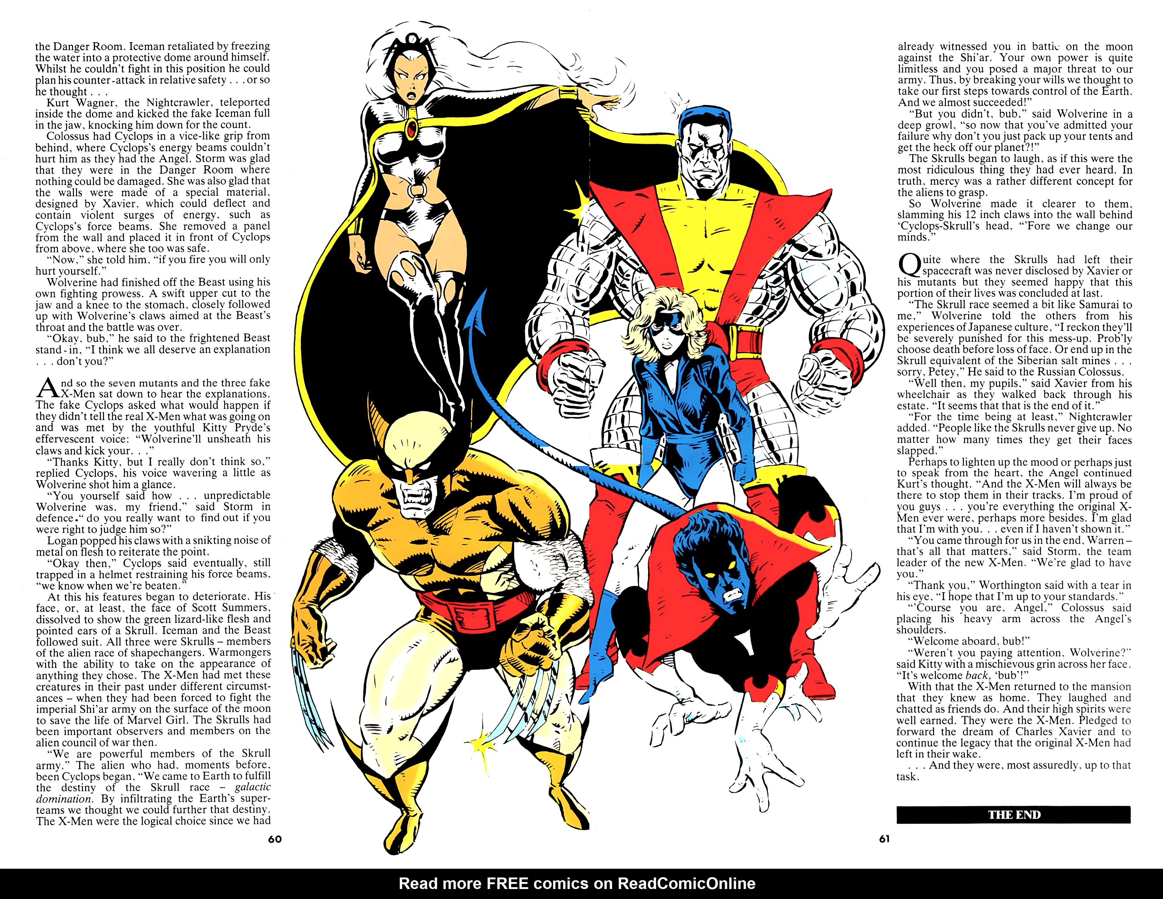 Read online X-Men Annual UK comic -  Issue #1992 - 57