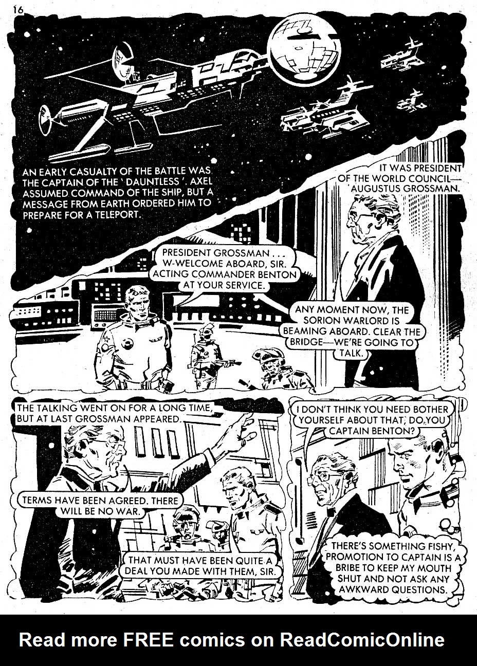 Read online Starblazer comic -  Issue #22 - 16