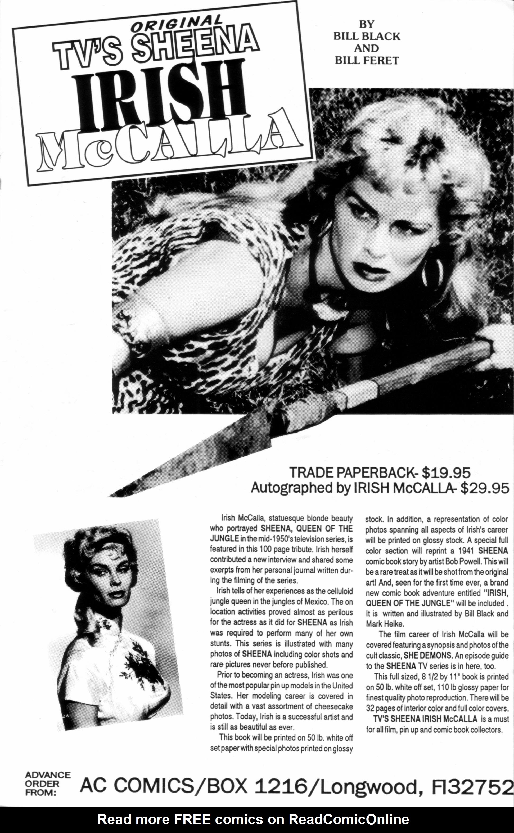 Read online Jungle Girls (1988) comic -  Issue #9 - 35