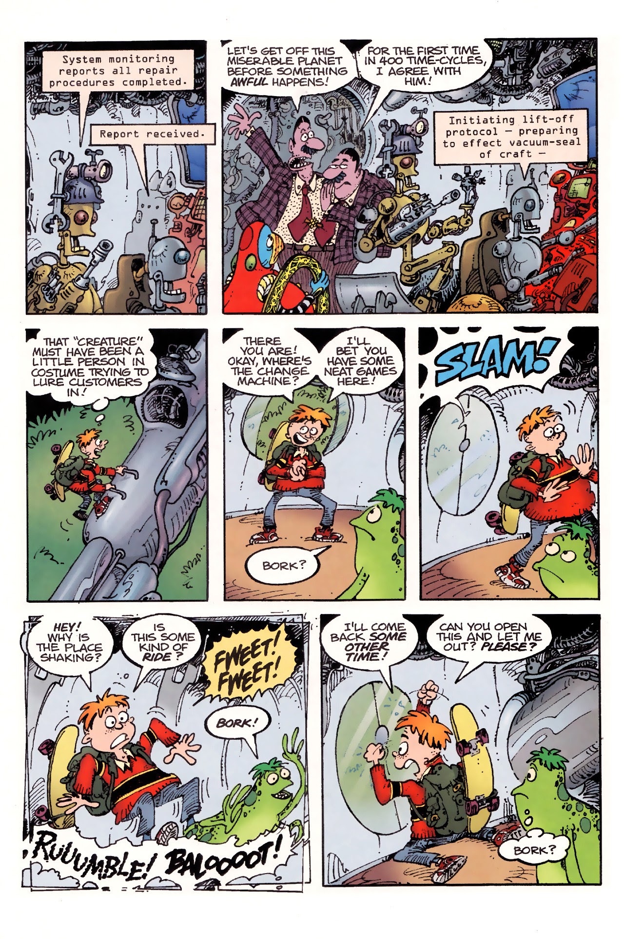 Read online Space Circus comic -  Issue #1 - 16