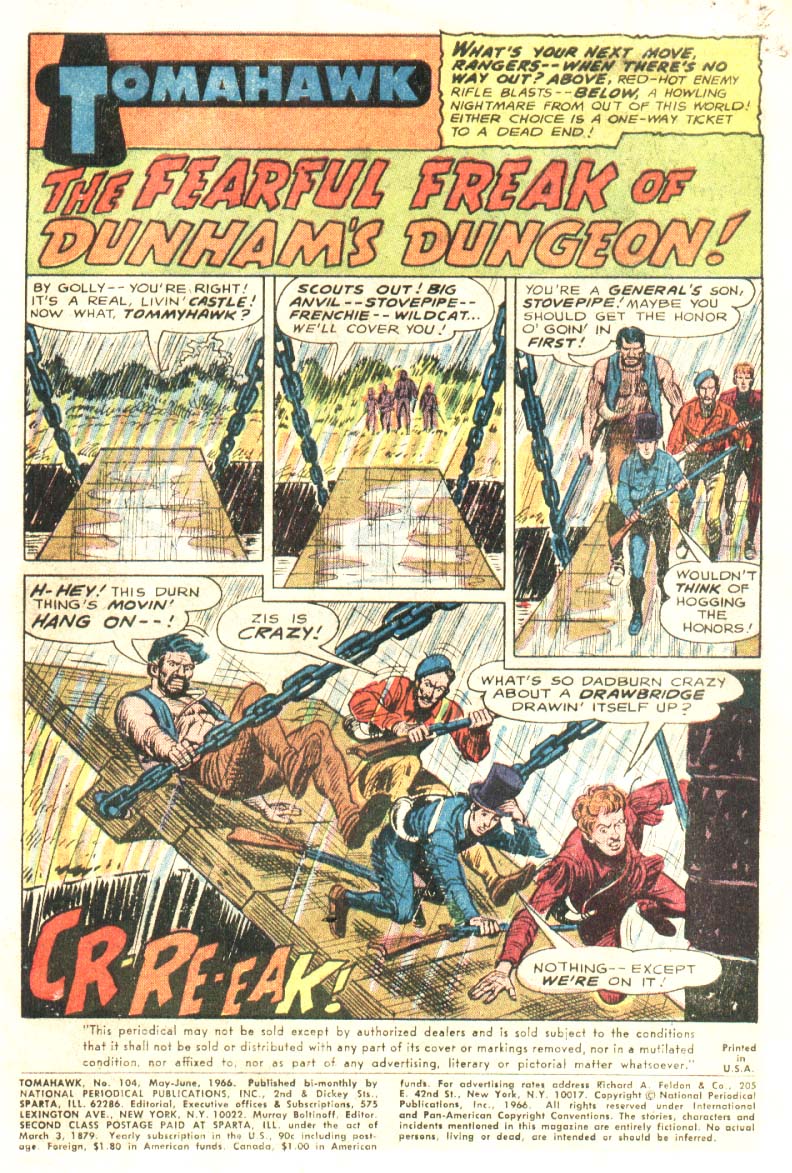Read online Tomahawk comic -  Issue #104 - 4