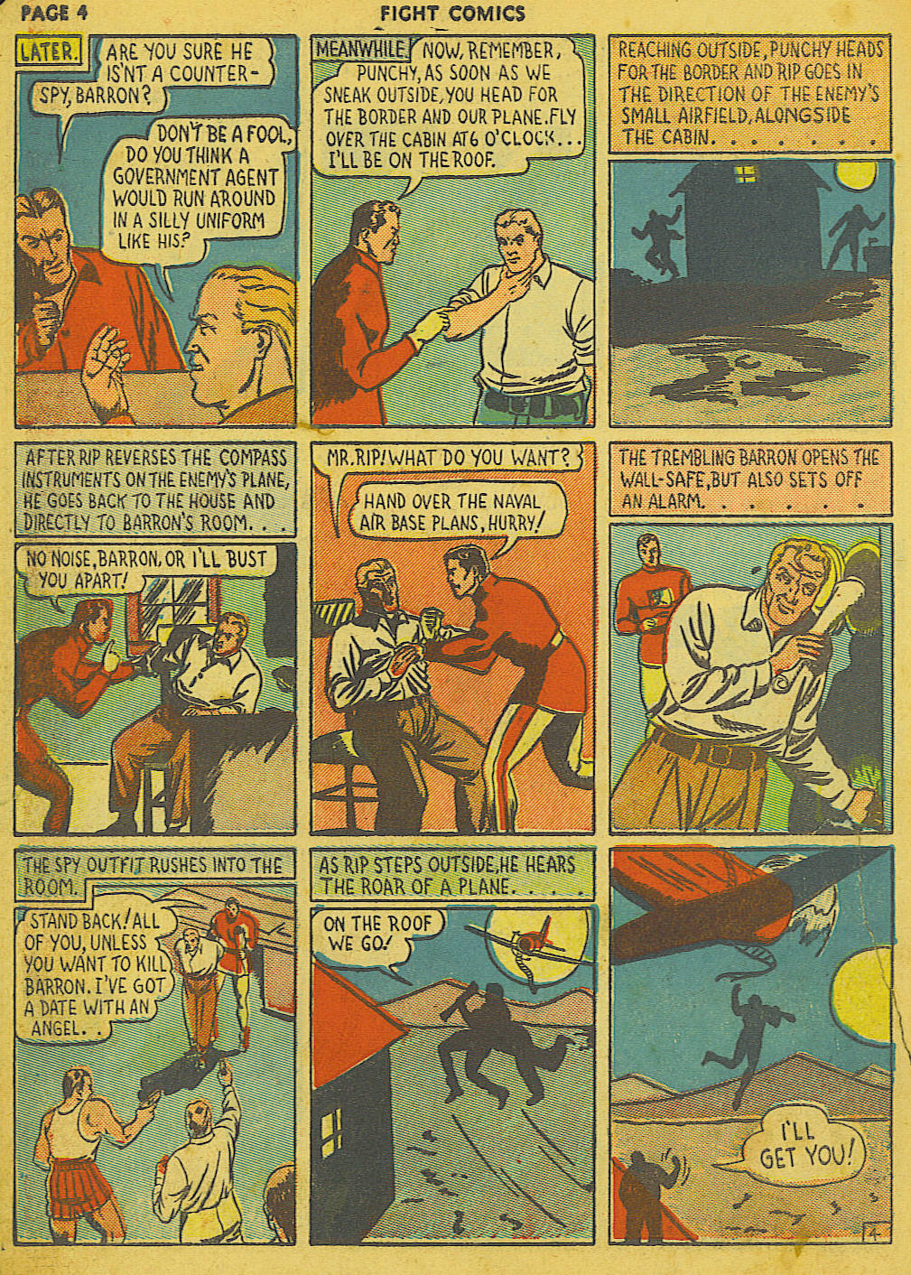 Read online Fight Comics comic -  Issue #6 - 6