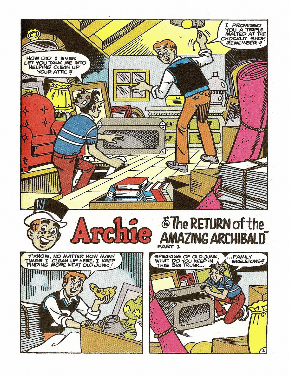 Read online Jughead's Double Digest Magazine comic -  Issue #70 - 132