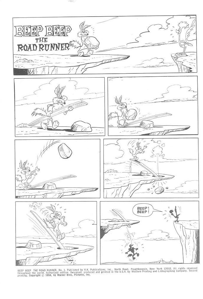 Read online Beep Beep The Road Runner comic -  Issue #1 - 2