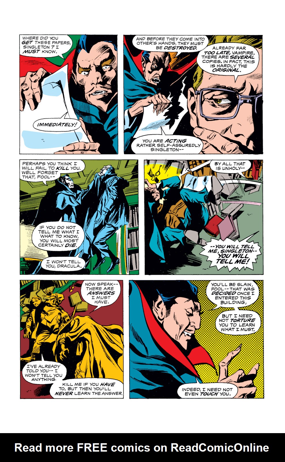 Read online Tomb of Dracula (1972) comic -  Issue #31 - 14