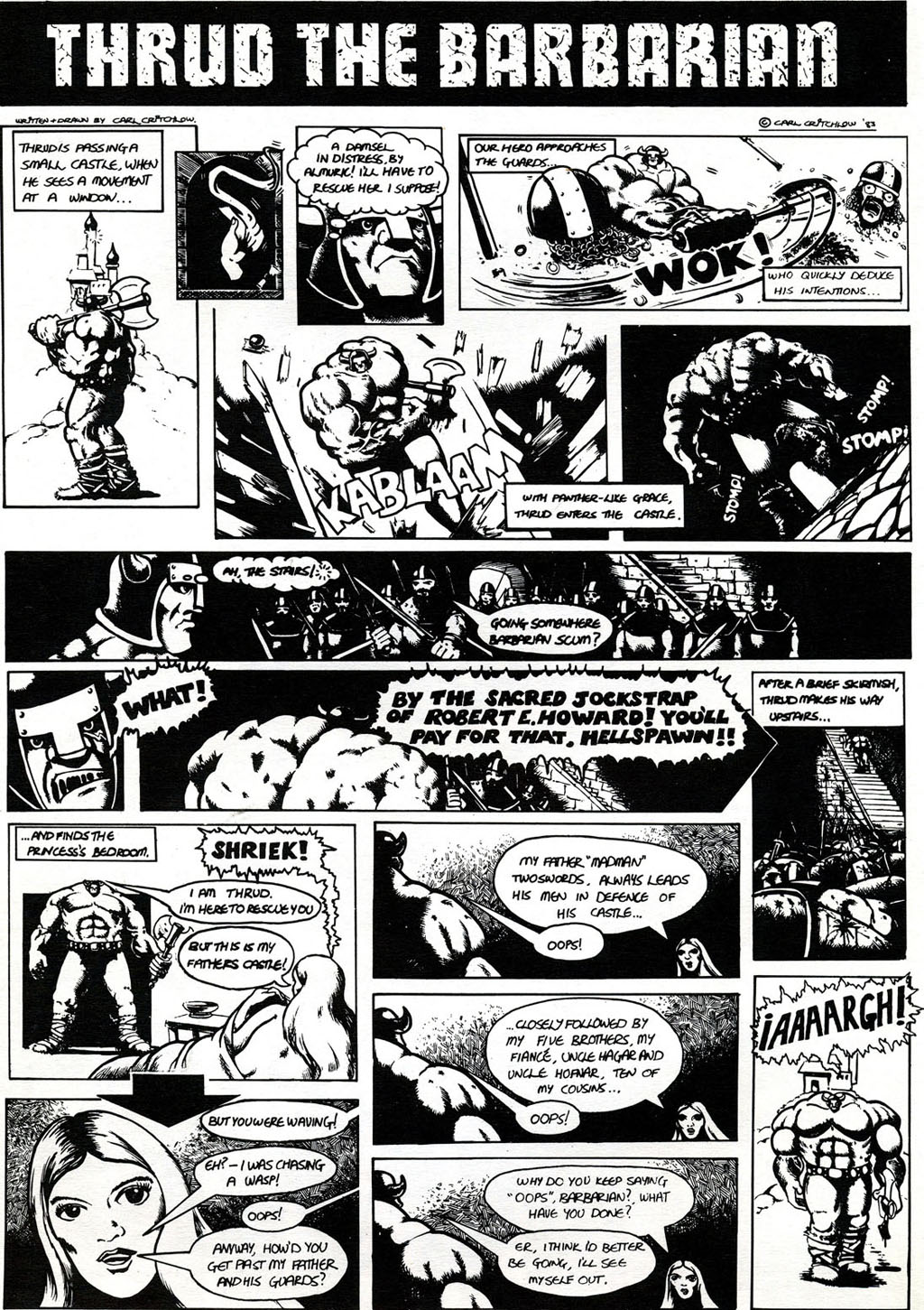 Read online Thrud the Barbarian comic -  Issue # Full - 10