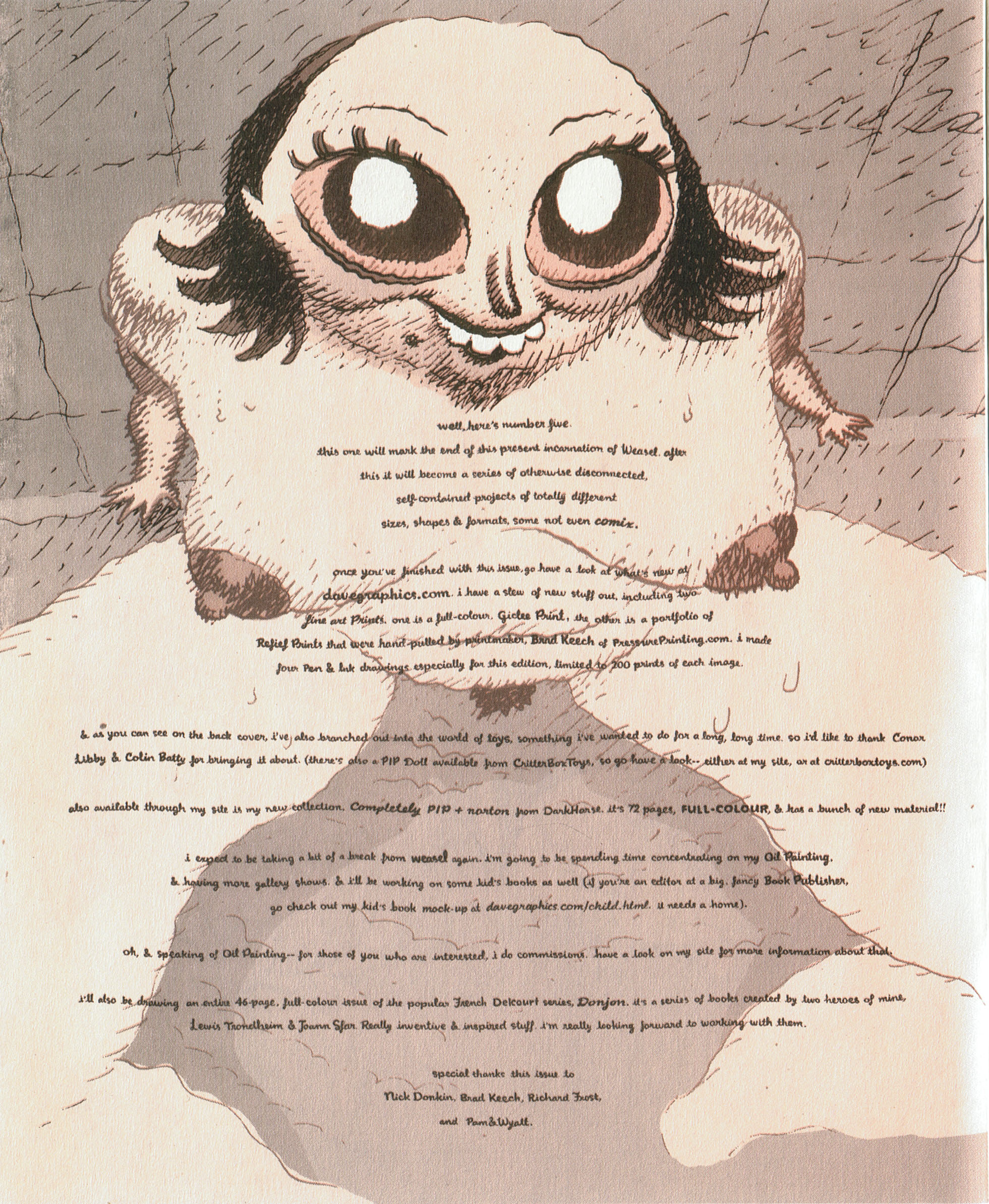 Read online Weasel comic -  Issue #5 - 4