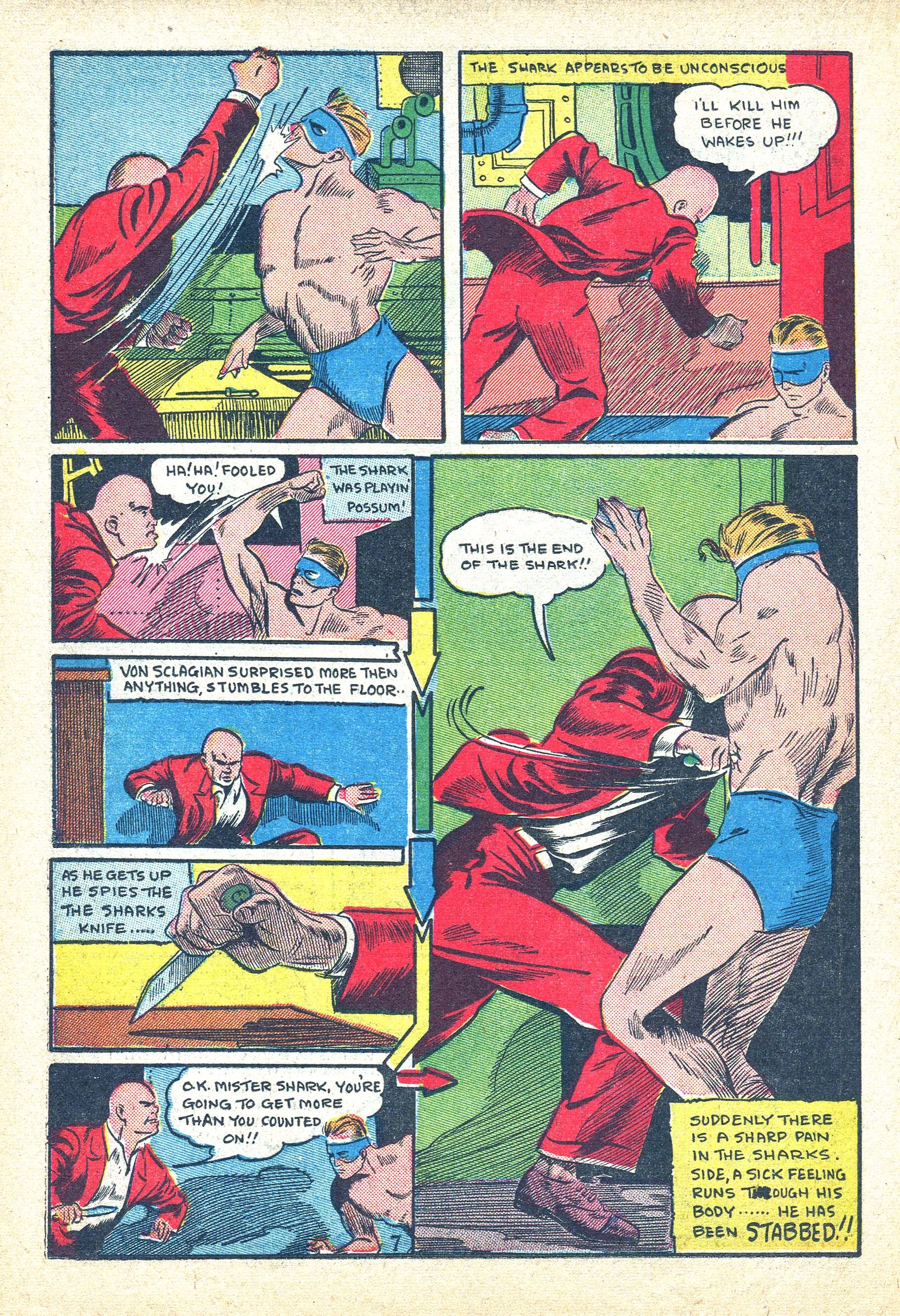 Read online Amazing Man Comics comic -  Issue #13 - 32