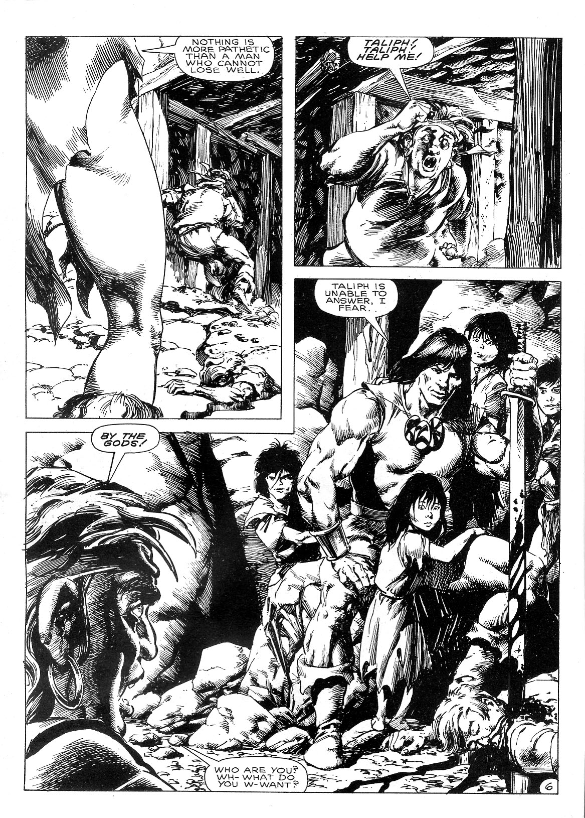 Read online The Savage Sword Of Conan comic -  Issue #145 - 12
