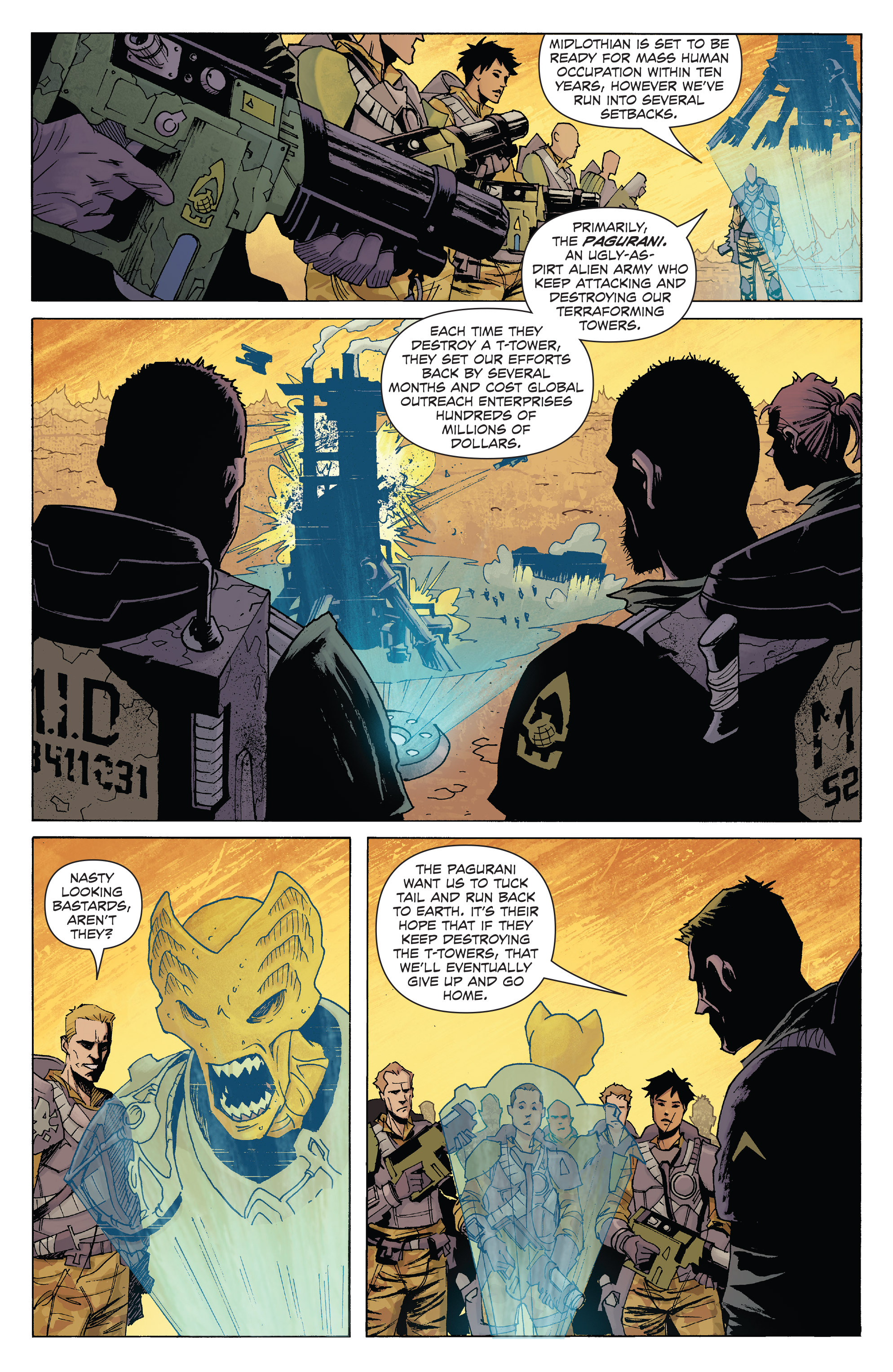 Read online Cluster comic -  Issue #1 - 10