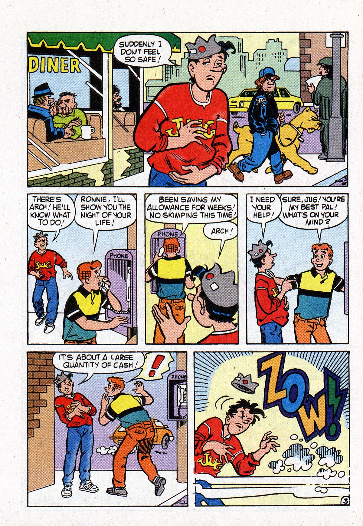 Read online Jughead with Archie Digest Magazine comic -  Issue #170 - 74