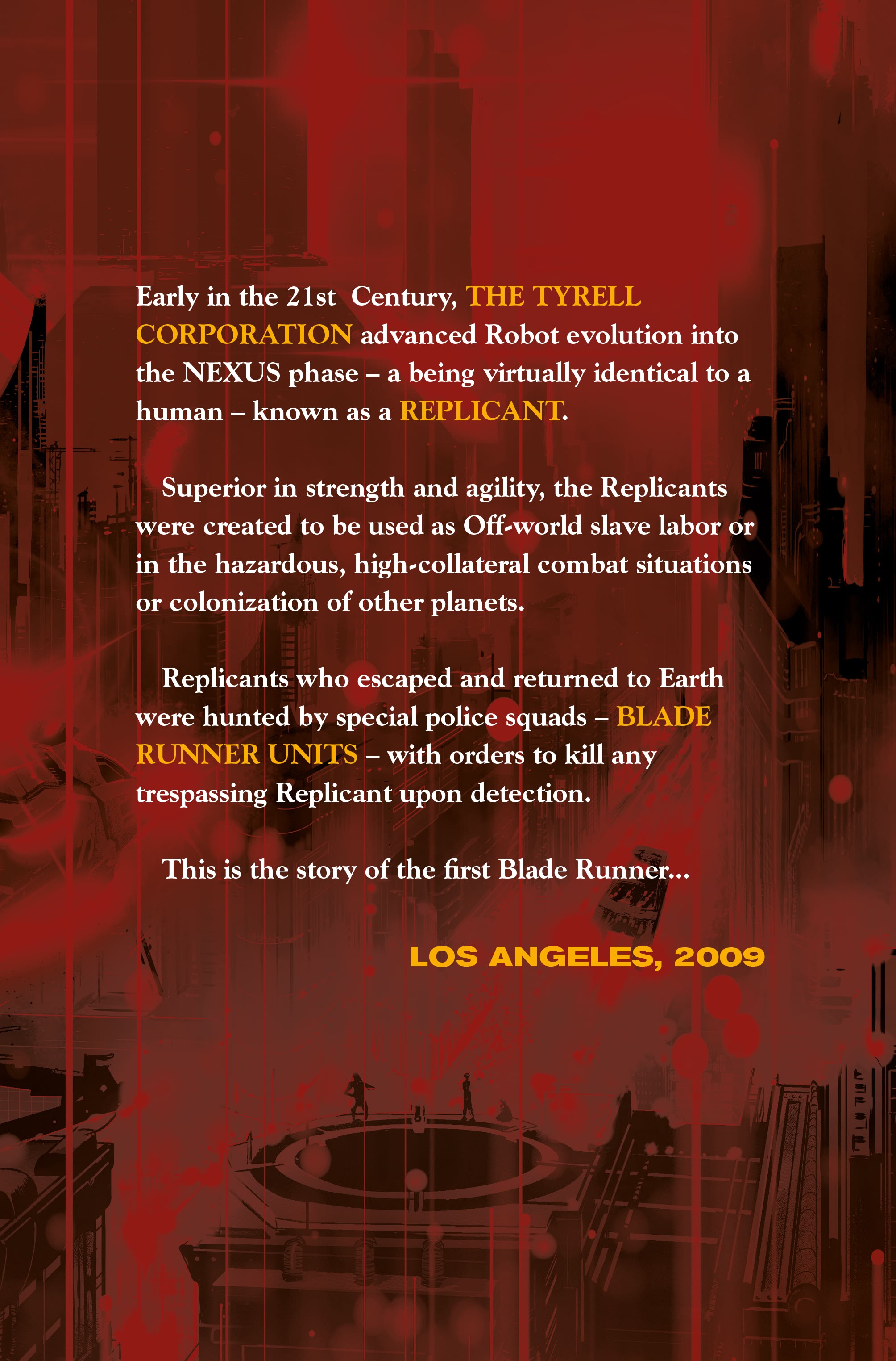 Read online Blade Runner Origins comic -  Issue #1 - 7