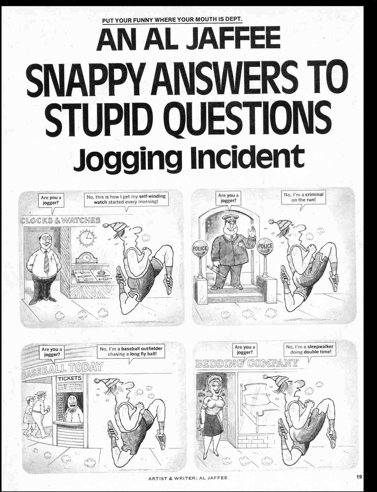 Read online MAD comic -  Issue #215 - 21