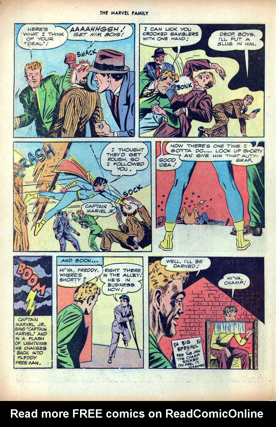 Read online The Marvel Family comic -  Issue #25 - 22