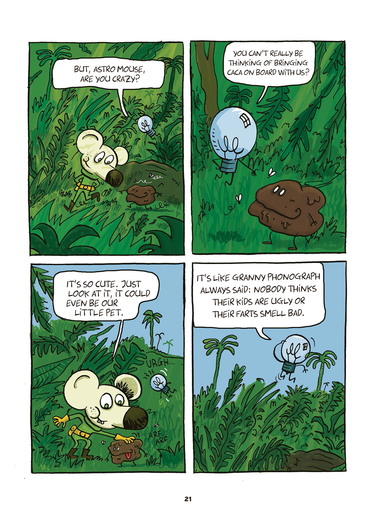 Read online Astro Mouse and Light Bulb comic -  Issue # TPB - 23