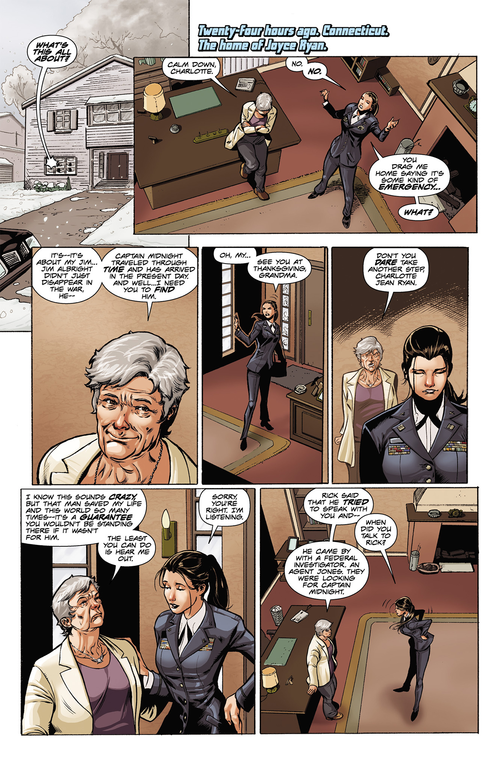 Read online Captain Midnight comic -  Issue #1 - 9