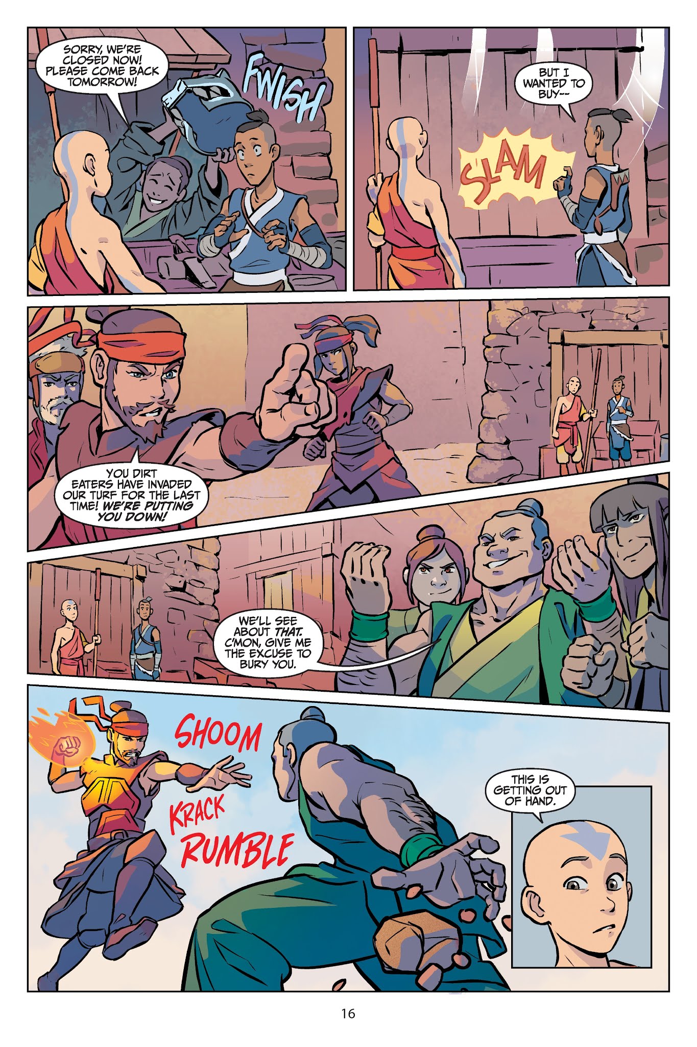 Read online Nickelodeon Avatar: The Last Airbender - Imbalance comic -  Issue # TPB 1 - 17