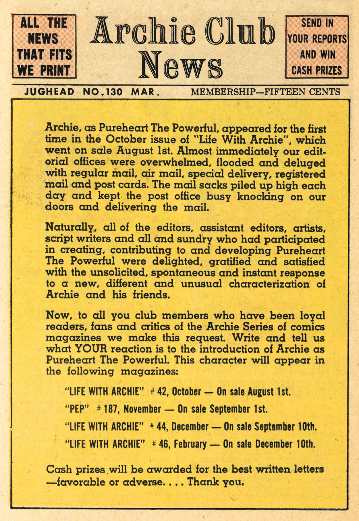 Read online Jughead (1965) comic -  Issue #130 - 26