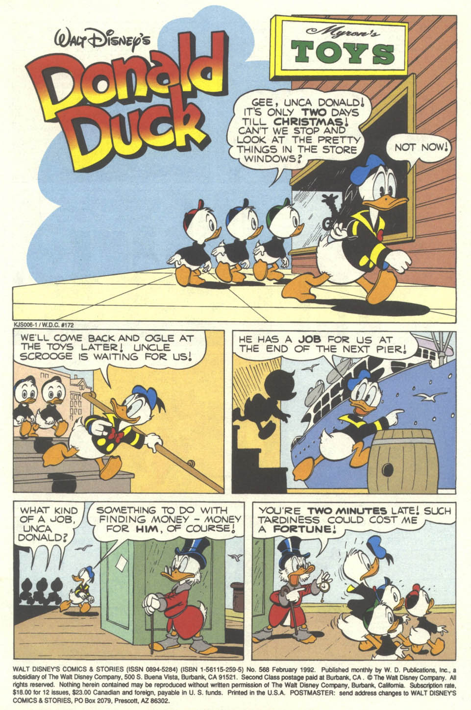 Read online Walt Disney's Comics and Stories comic -  Issue #568 - 3