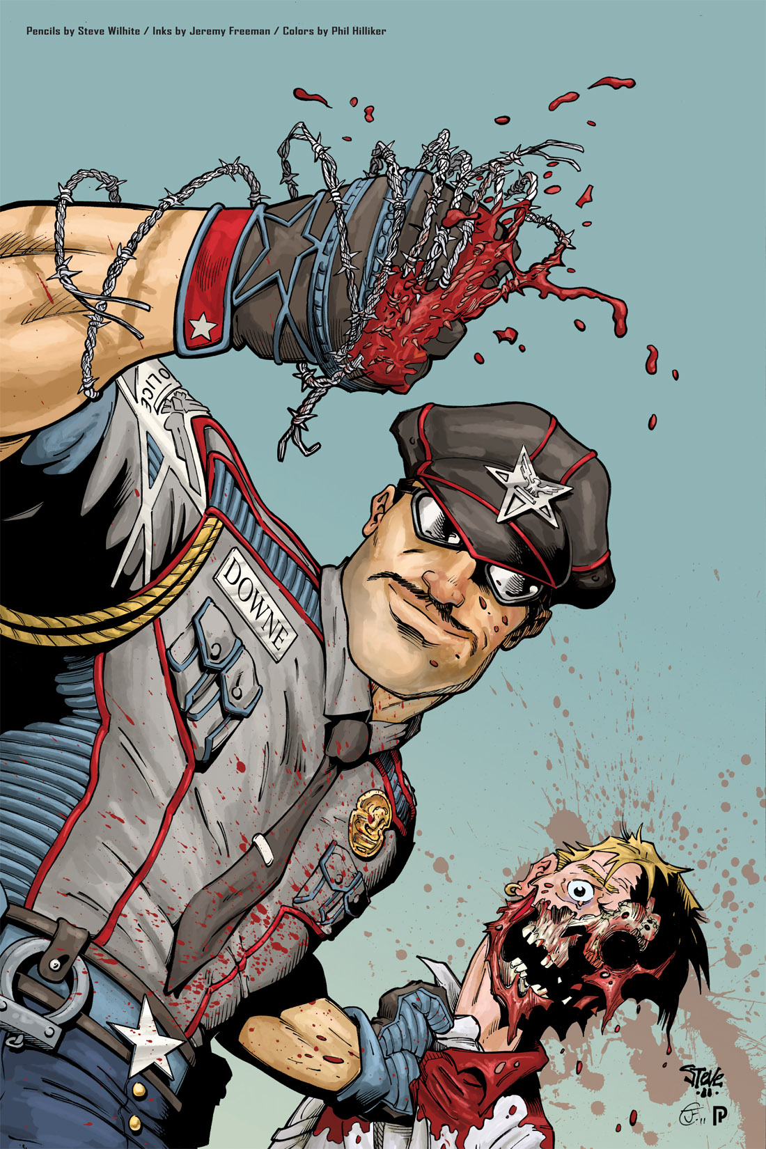 Read online Officer Downe: Bigger, Better, Bastard Edition comic -  Issue # TPB - 86