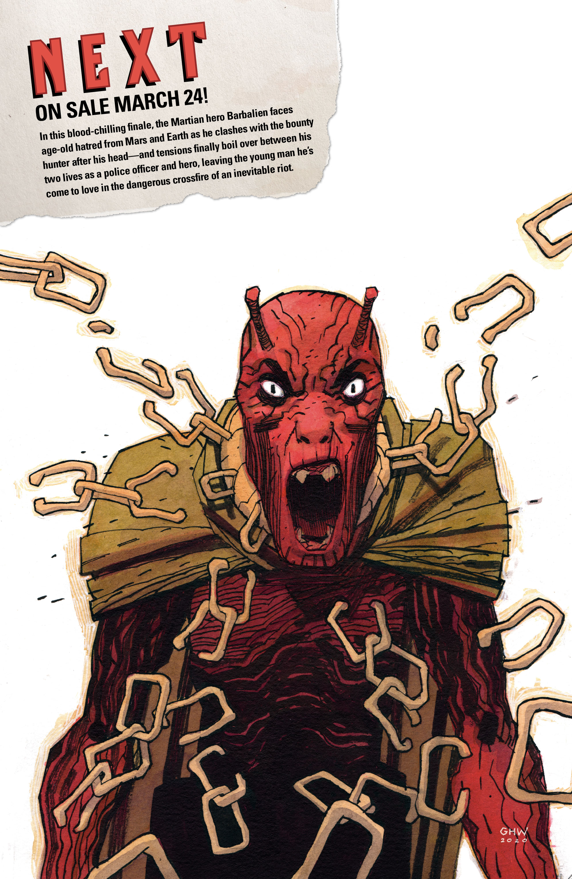 Read online Barbalien: Red Planet comic -  Issue #4 - 25