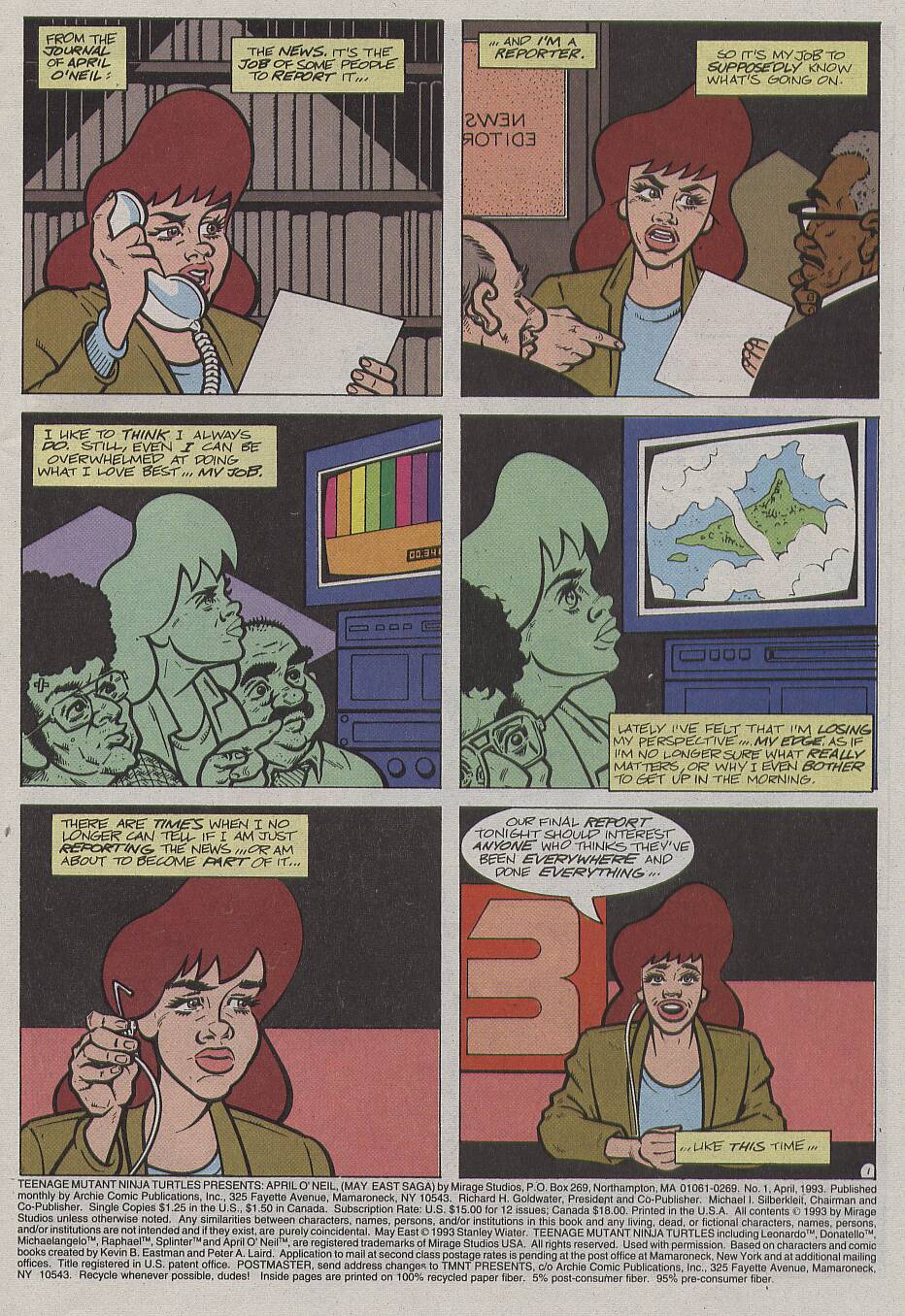 Read online Teenage Mutant Ninja Turtles Presents: April O'Neil (May East Saga) comic -  Issue #1 - 2