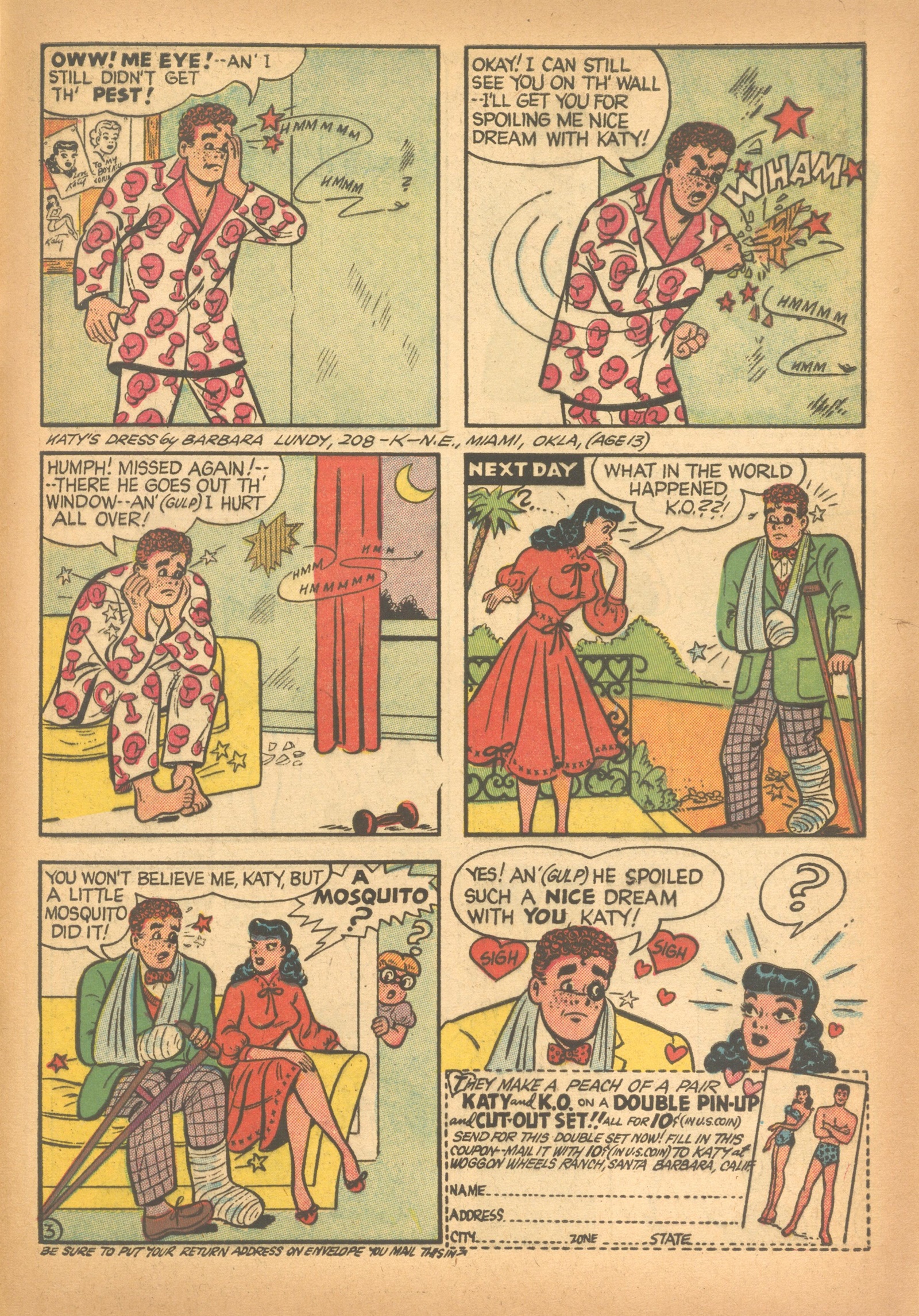 Read online Katy Keene (1949) comic -  Issue #15 - 31