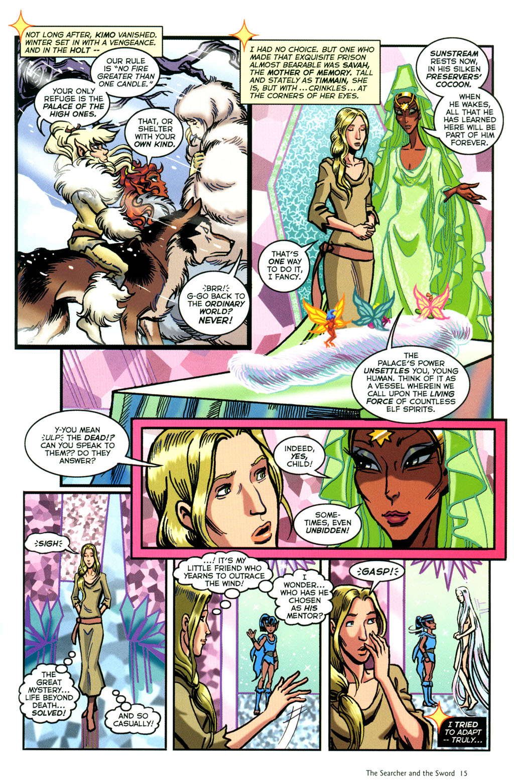 Read online Elfquest: The Searcher and the Sword comic -  Issue # TPB - 16