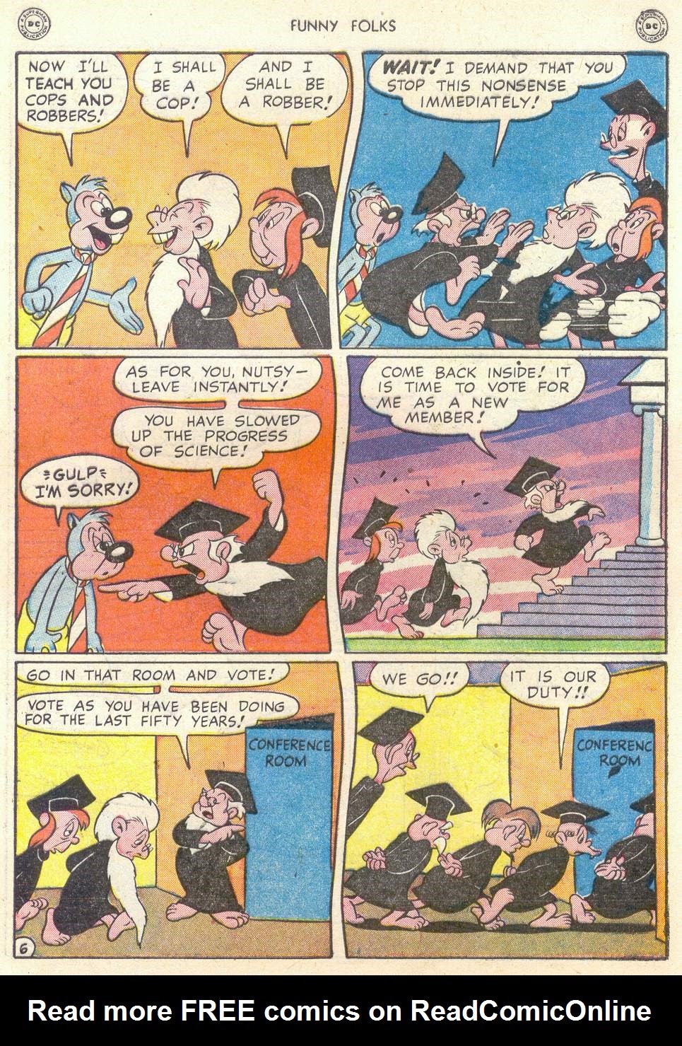 Read online Funny Folks comic -  Issue #17 - 49