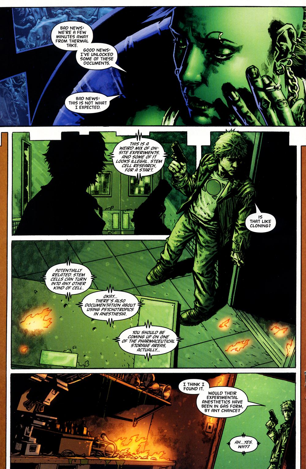 Read online Global Frequency comic -  Issue #9 - 12